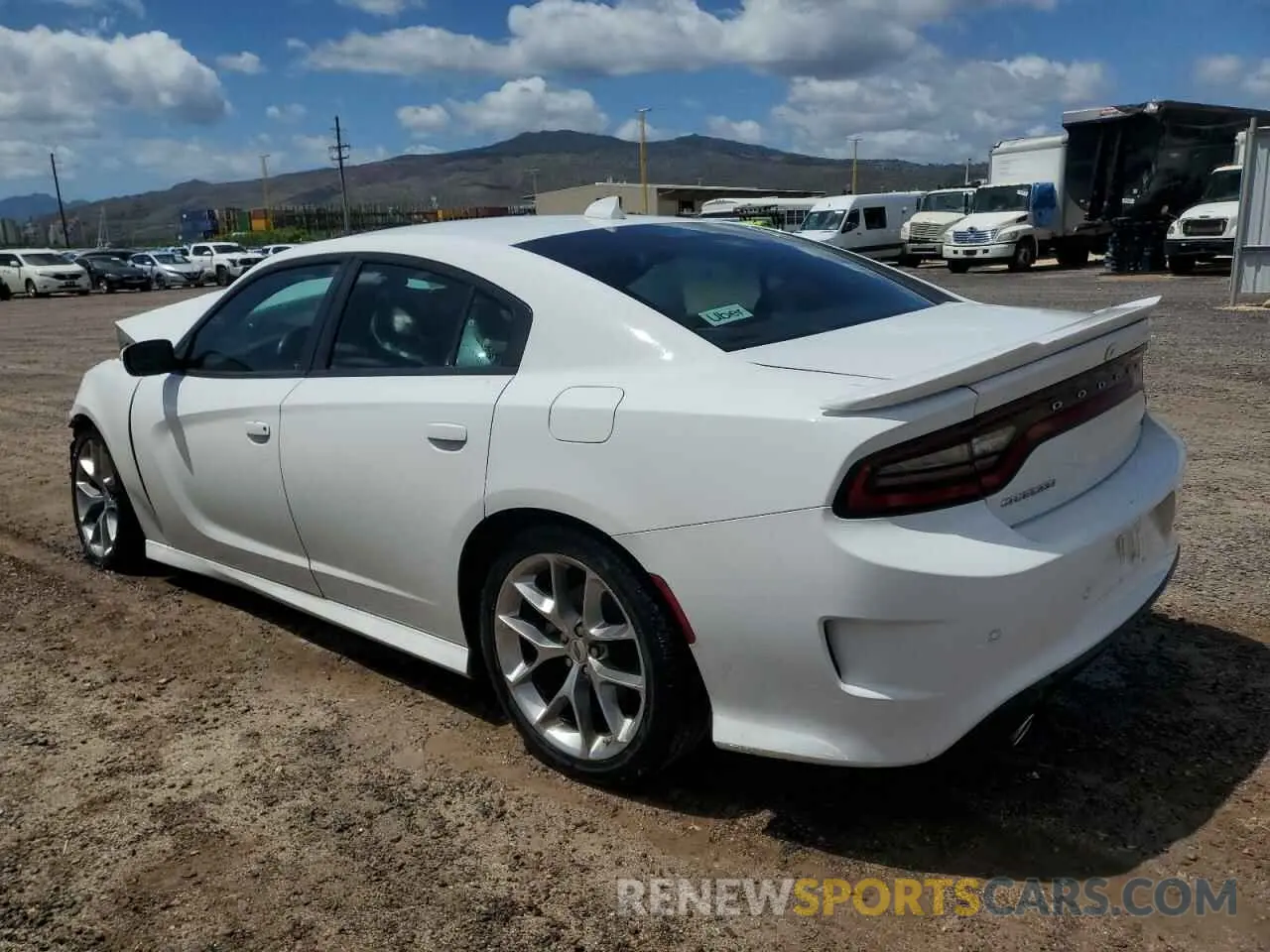 2 Photograph of a damaged car 2C3CDXHGXNH122626 DODGE CHARGER 2022