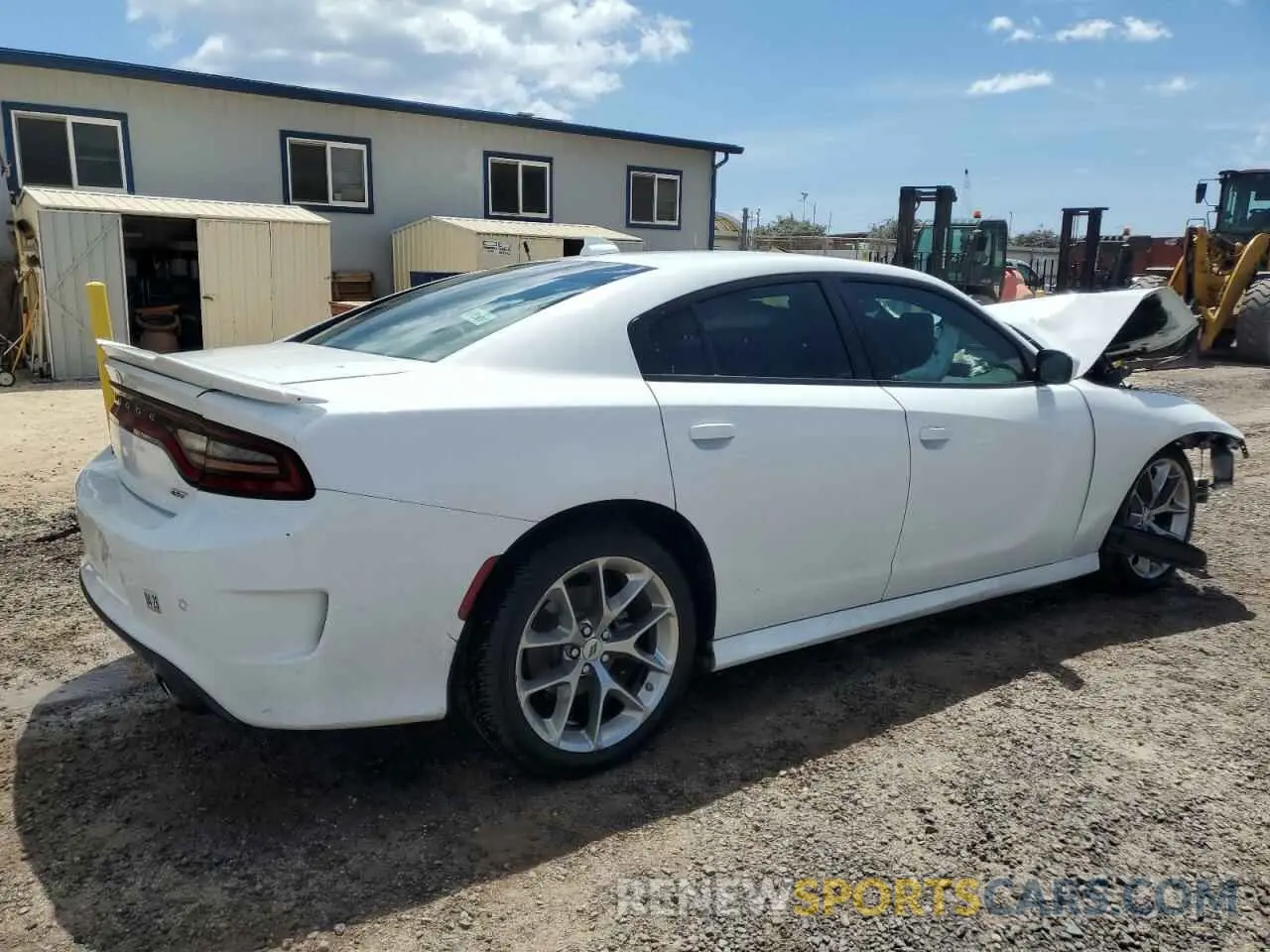 3 Photograph of a damaged car 2C3CDXHGXNH122626 DODGE CHARGER 2022