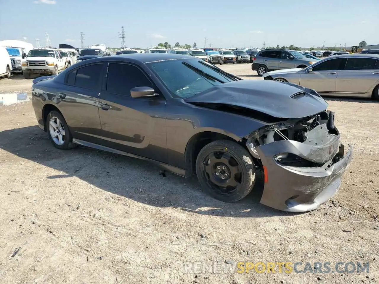 4 Photograph of a damaged car 2C3CDXHGXNH157134 DODGE CHARGER 2022