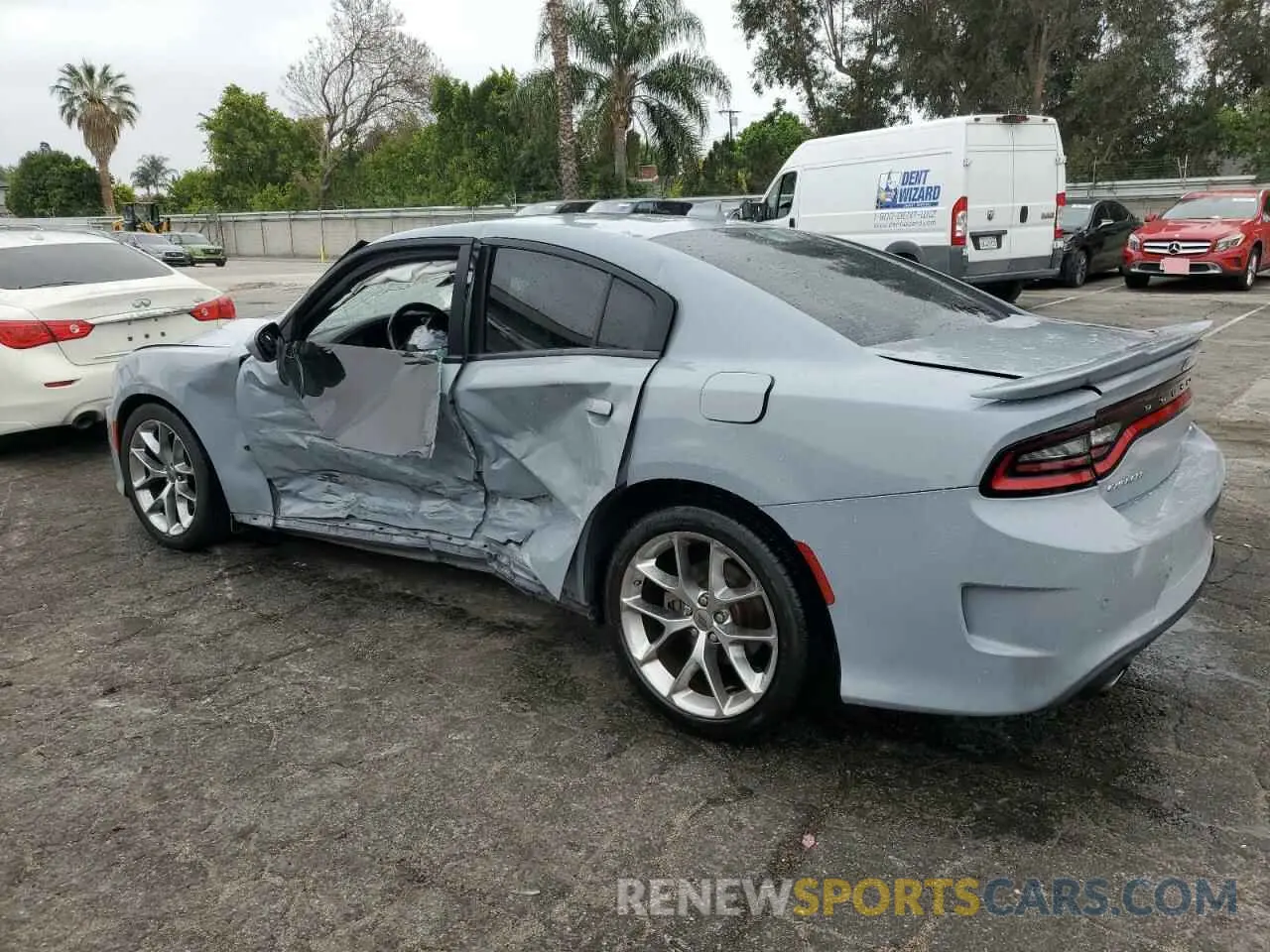 2 Photograph of a damaged car 2C3CDXHGXNH157313 DODGE CHARGER 2022