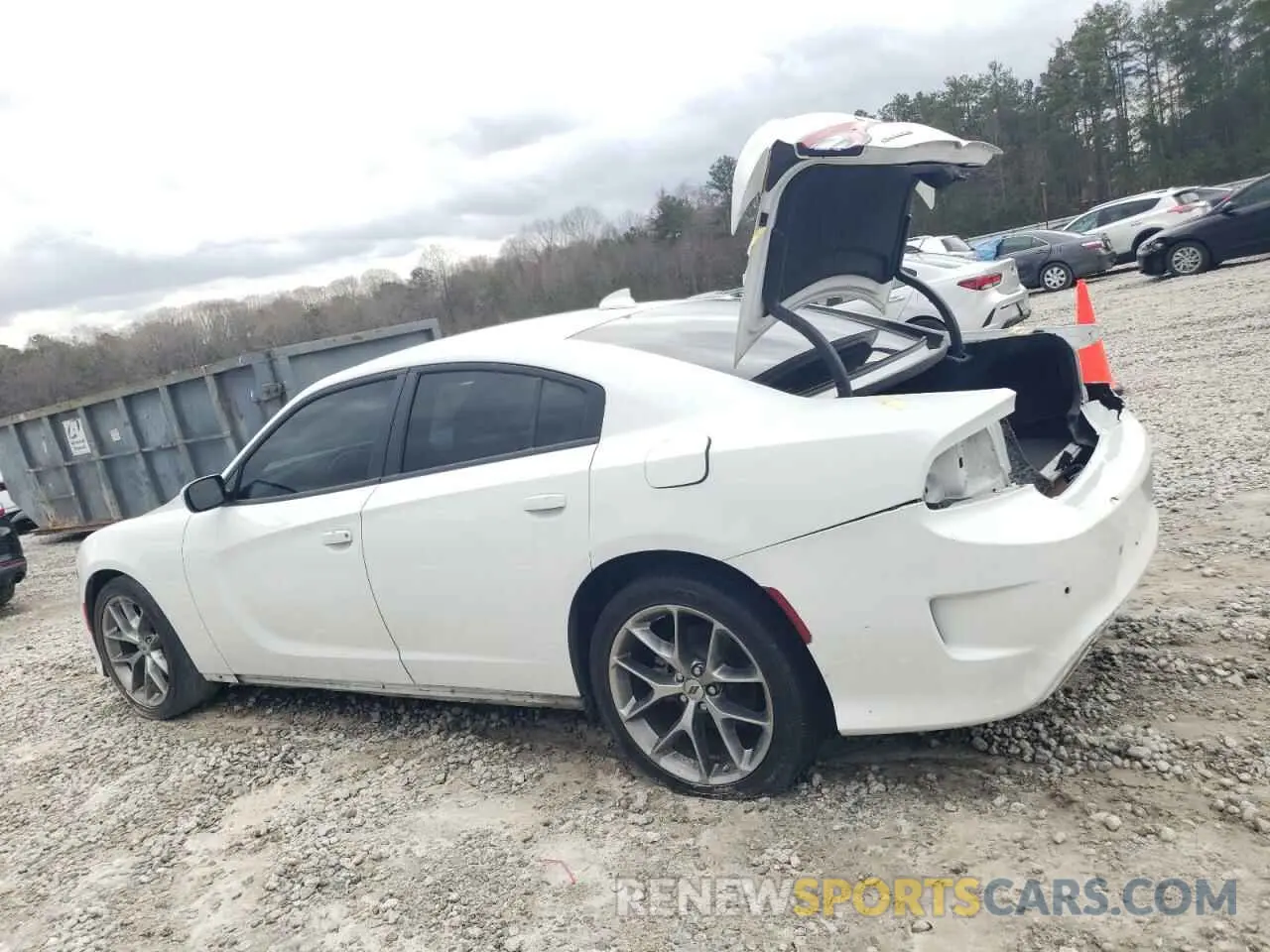 2 Photograph of a damaged car 2C3CDXHGXNH176508 DODGE CHARGER 2022
