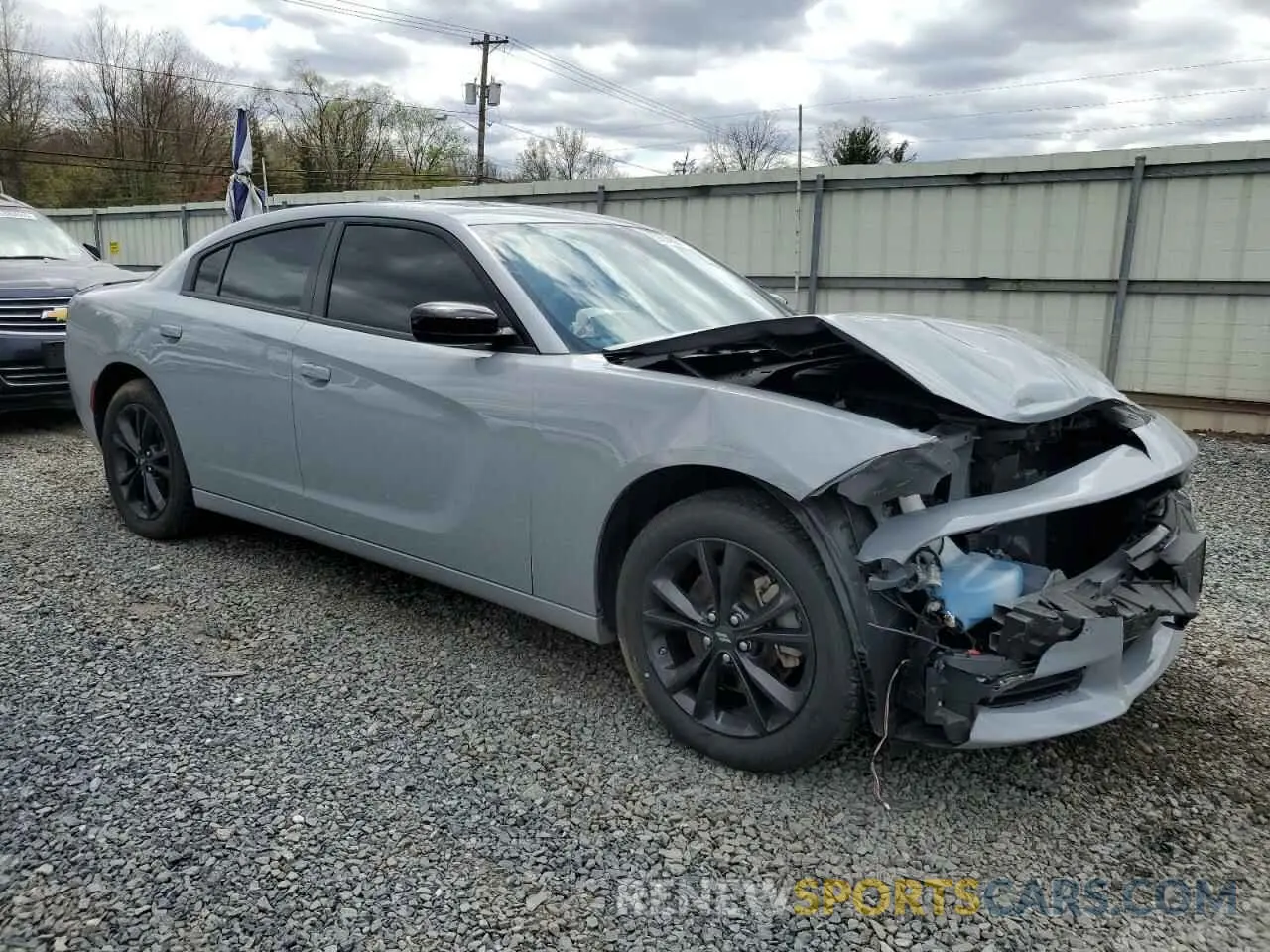 4 Photograph of a damaged car 2C3CDXJG0NH120653 DODGE CHARGER 2022