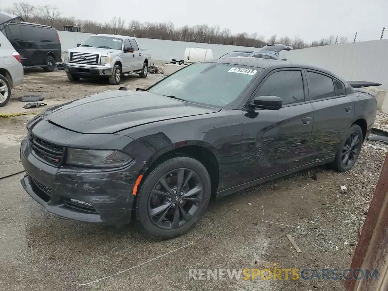 1 Photograph of a damaged car 2C3CDXJG1NH121942 DODGE CHARGER 2022