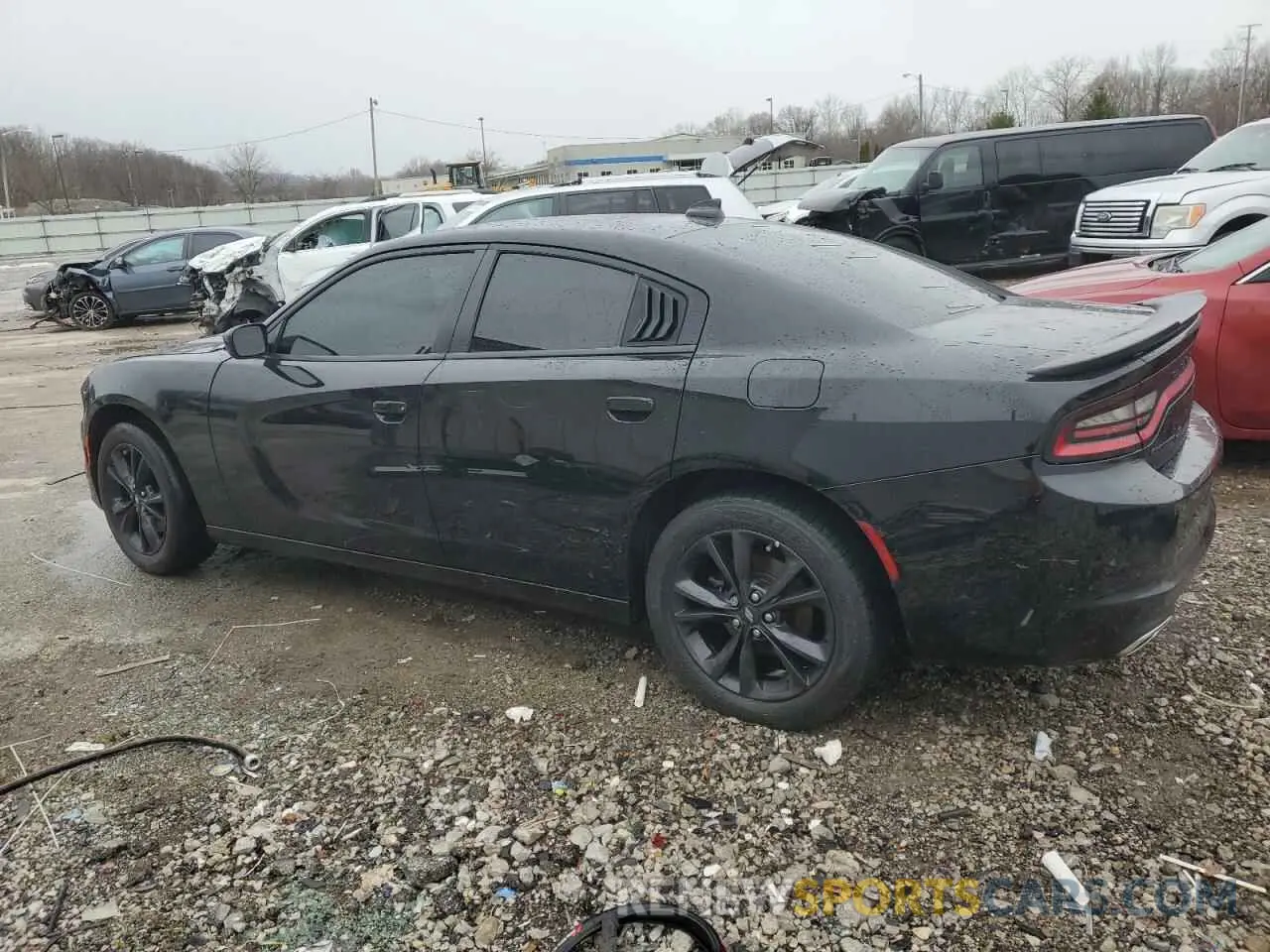 2 Photograph of a damaged car 2C3CDXJG1NH121942 DODGE CHARGER 2022