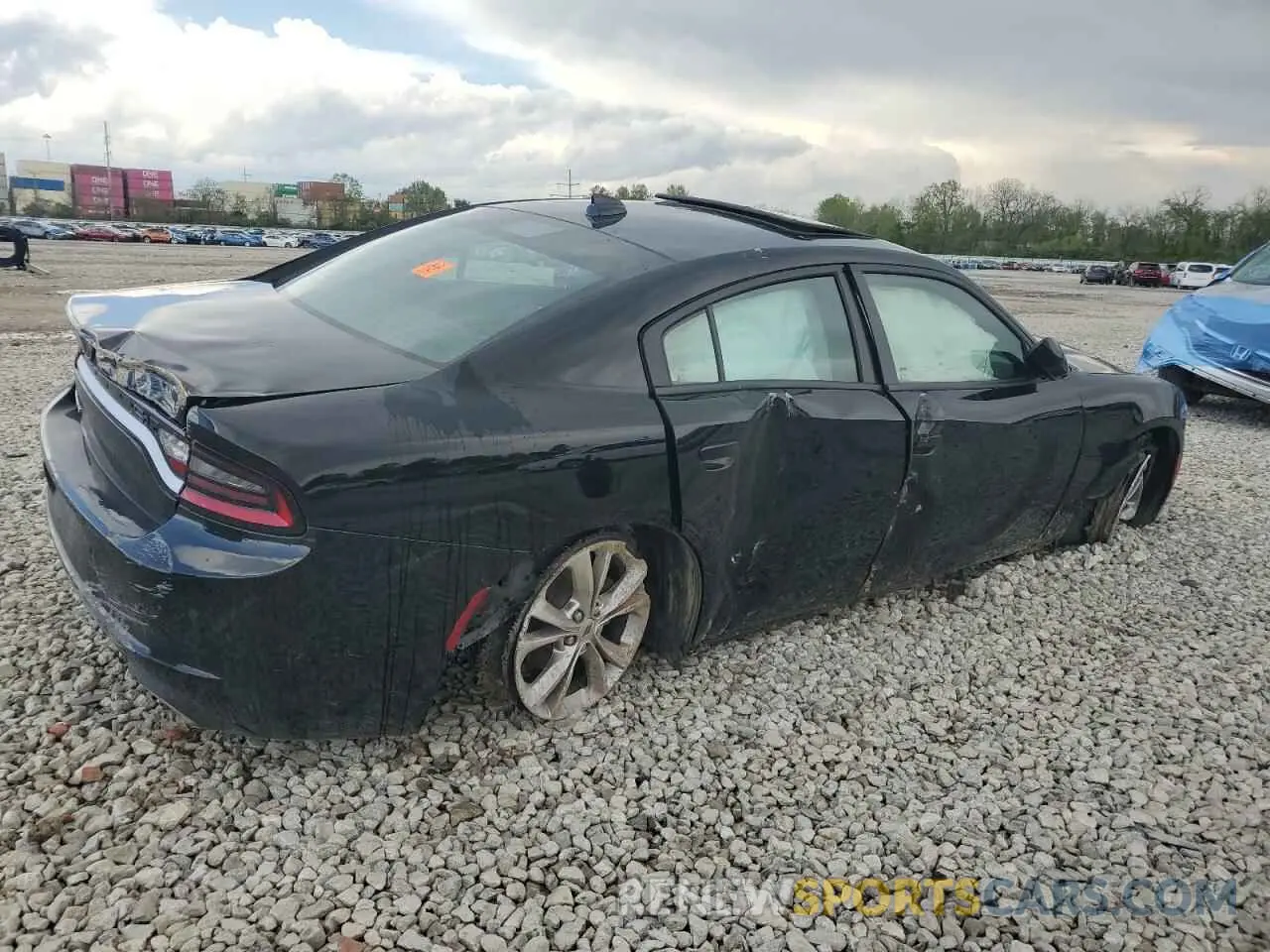 3 Photograph of a damaged car 2C3CDXJG2NH257674 DODGE CHARGER 2022