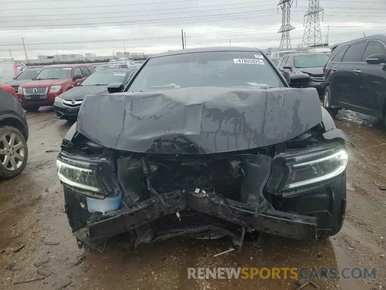 5 Photograph of a damaged car 2C3CDXJG3NH265024 DODGE CHARGER 2022