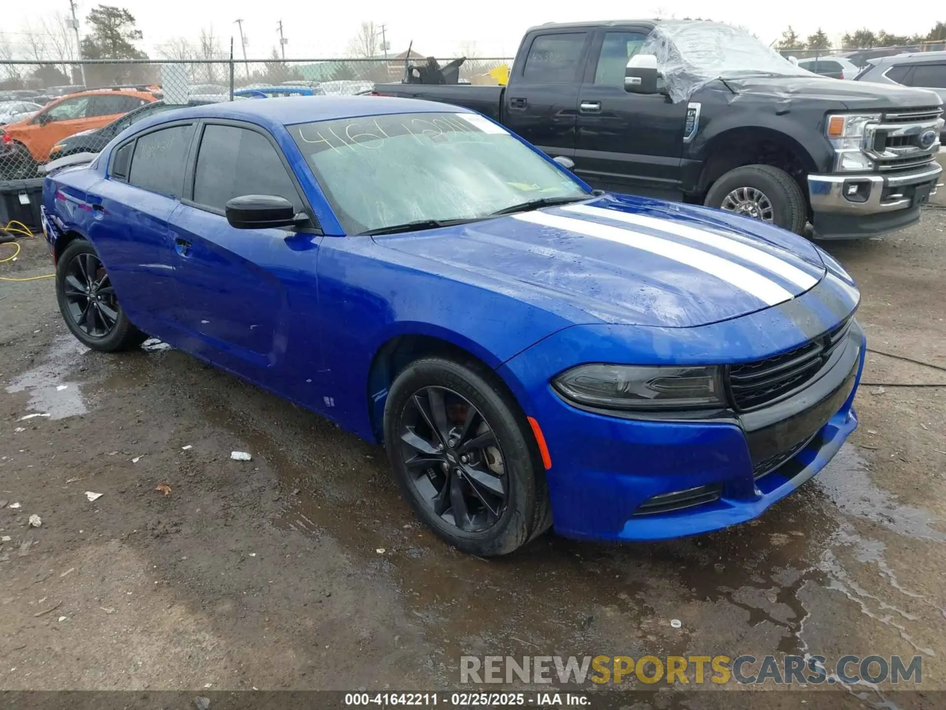 1 Photograph of a damaged car 2C3CDXJG6NH143483 DODGE CHARGER 2022