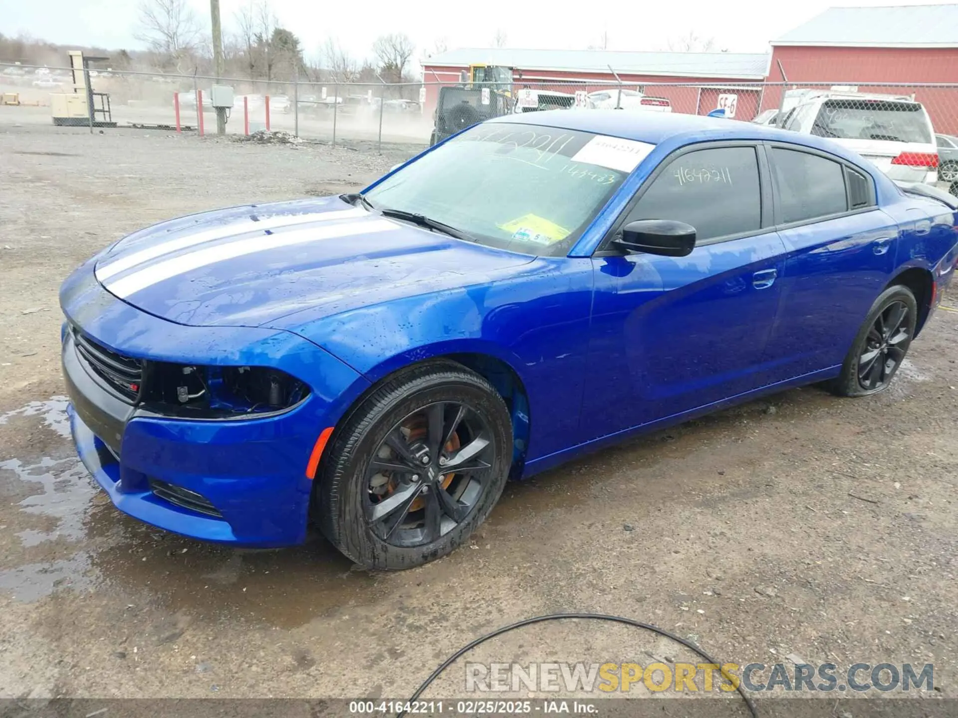 2 Photograph of a damaged car 2C3CDXJG6NH143483 DODGE CHARGER 2022
