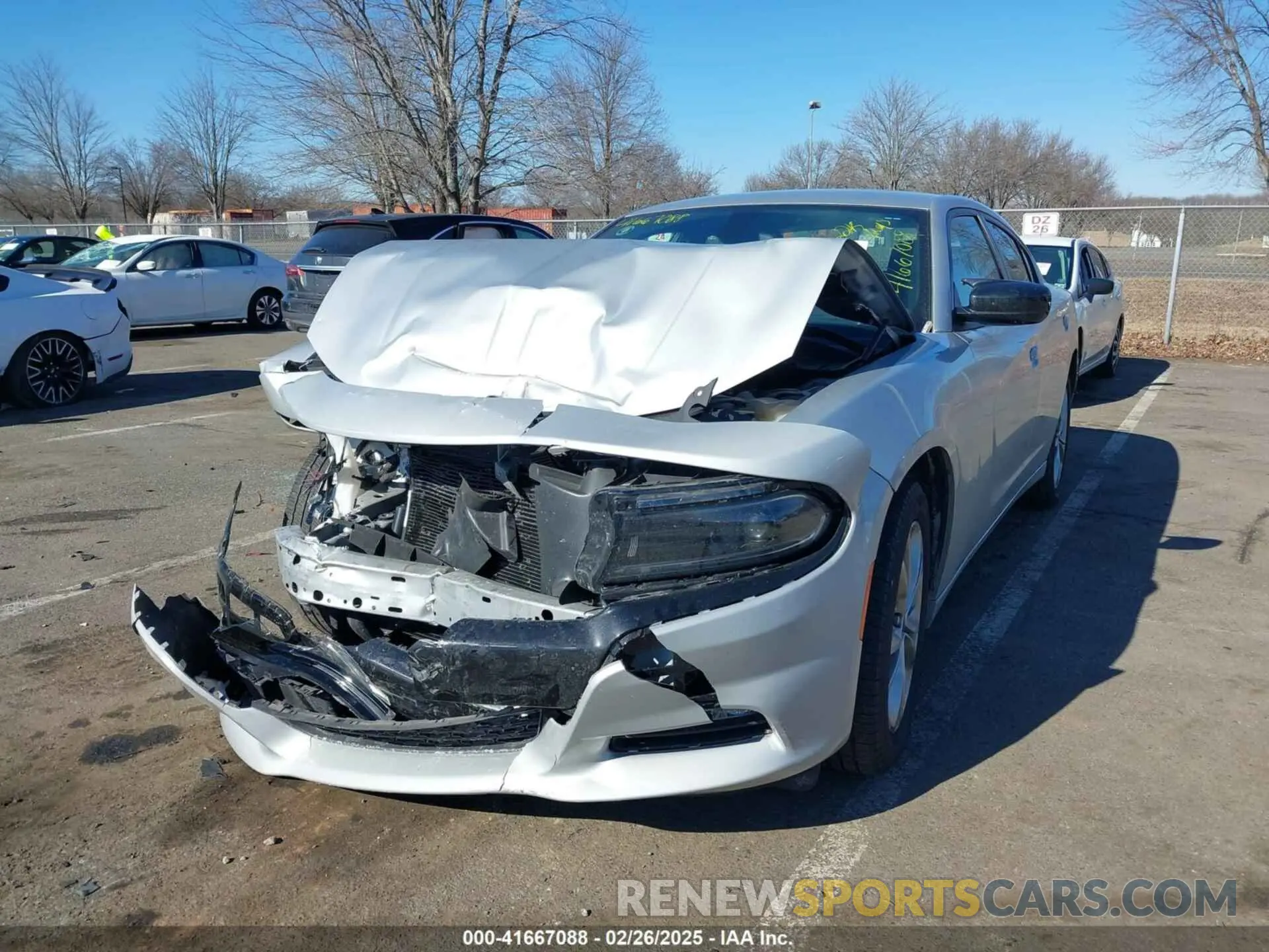 2 Photograph of a damaged car 2C3CDXJG6NH236326 DODGE CHARGER 2022