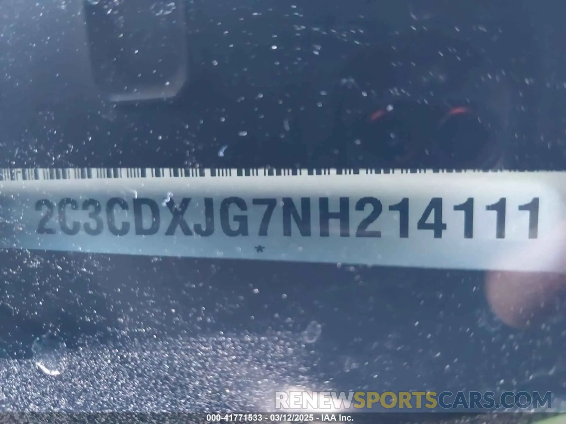 9 Photograph of a damaged car 2C3CDXJG7NH214111 DODGE CHARGER 2022