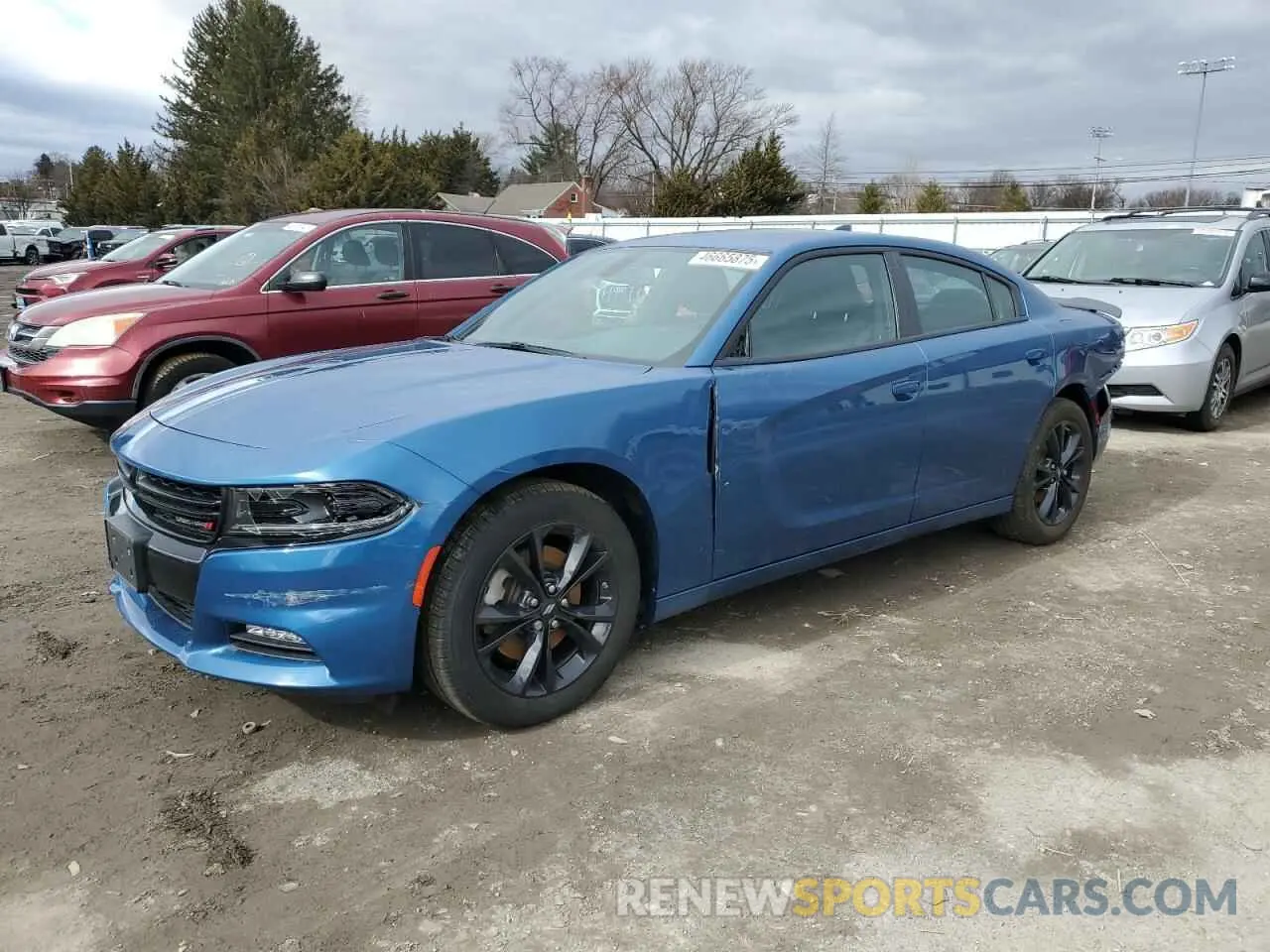 1 Photograph of a damaged car 2C3CDXJG8NH179496 DODGE CHARGER 2022