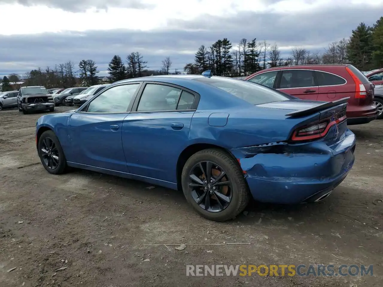 2 Photograph of a damaged car 2C3CDXJG8NH179496 DODGE CHARGER 2022