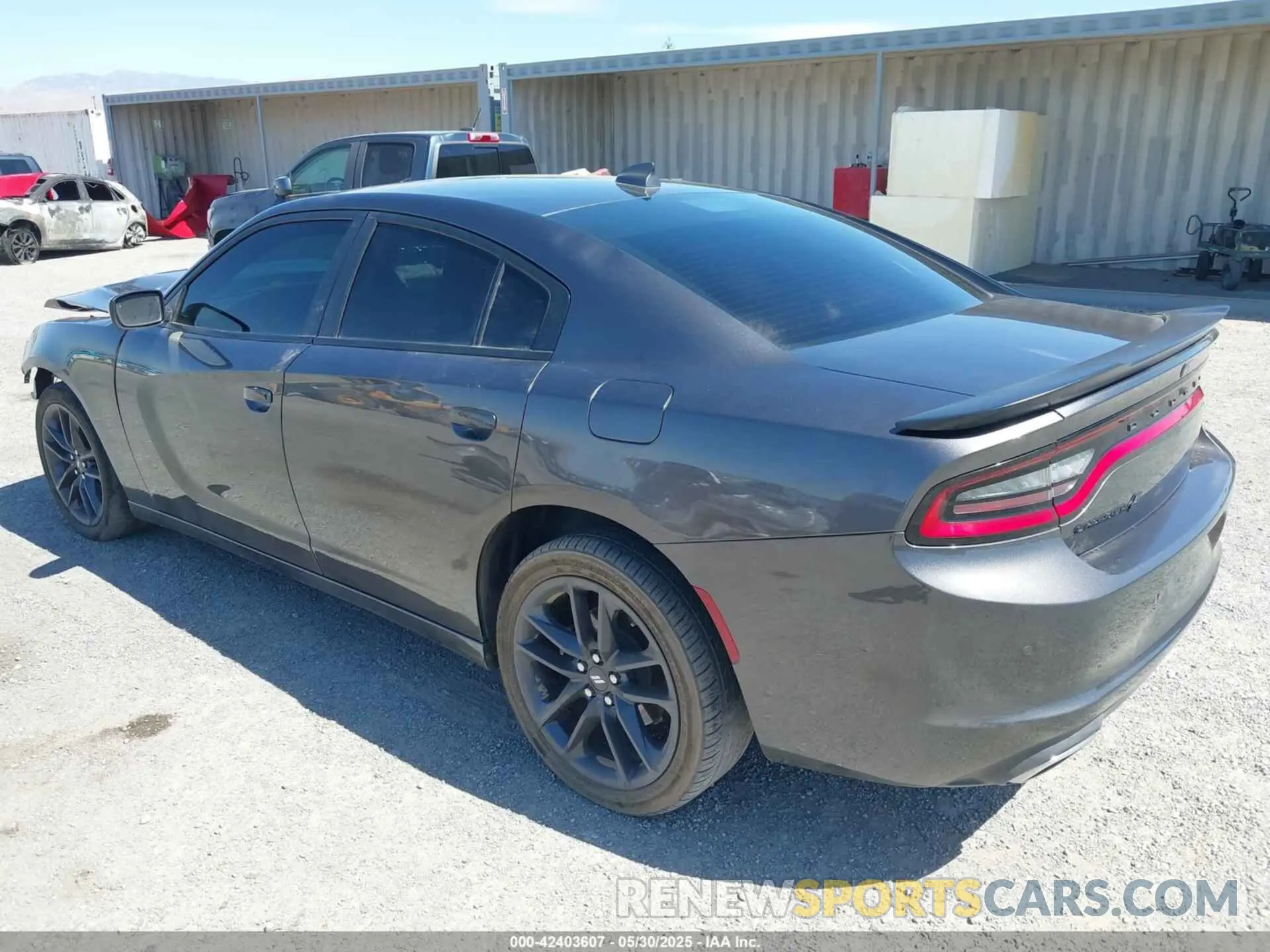3 Photograph of a damaged car 2C3CDXJGXNH134091 DODGE CHARGER 2022