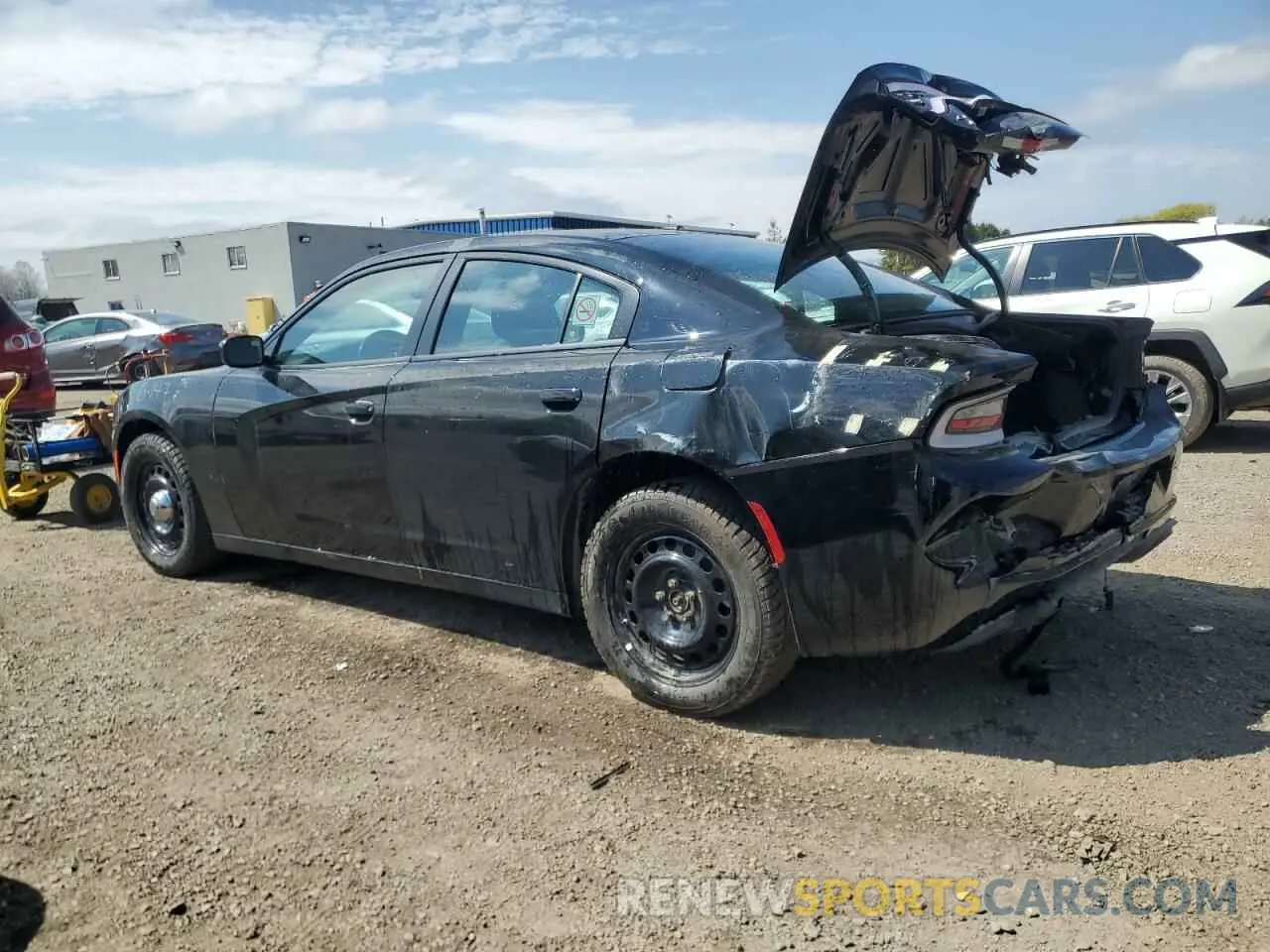 2 Photograph of a damaged car 2C3CDXKG0NH130596 DODGE CHARGER 2022