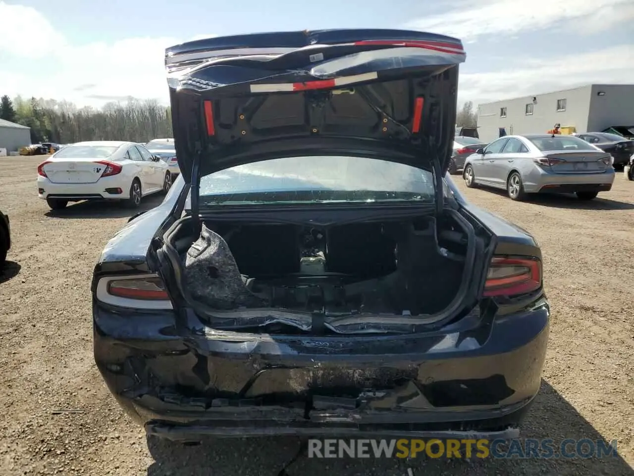 6 Photograph of a damaged car 2C3CDXKG0NH130596 DODGE CHARGER 2022