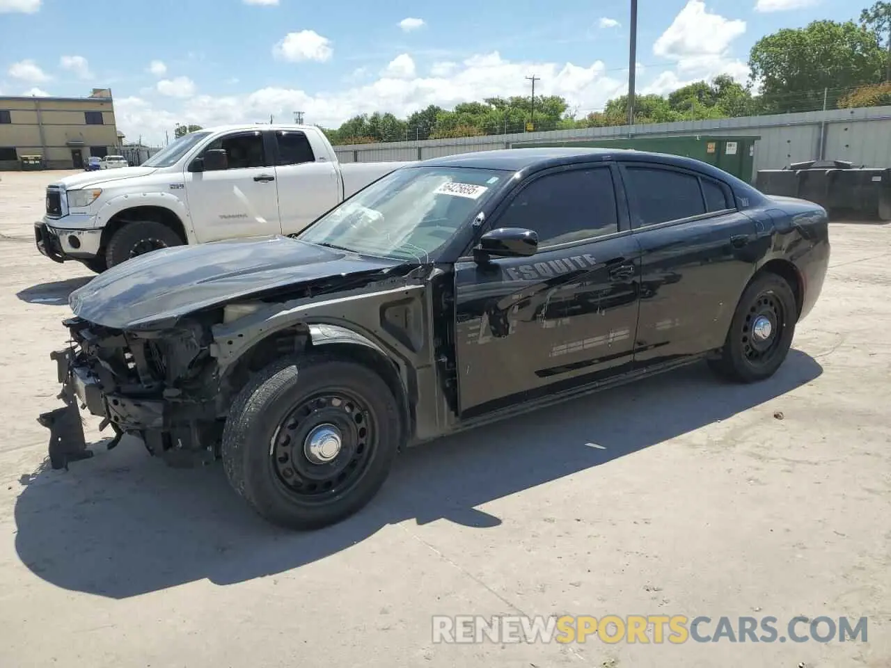 1 Photograph of a damaged car 2C3CDXKG0NH209542 DODGE CHARGER 2022