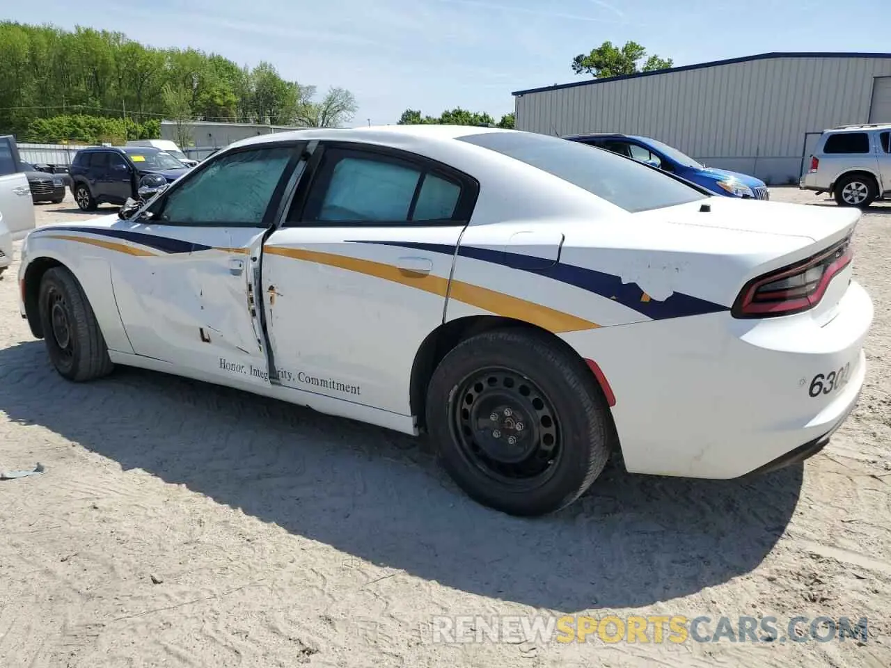 2 Photograph of a damaged car 2C3CDXKG4NH190543 DODGE CHARGER 2022