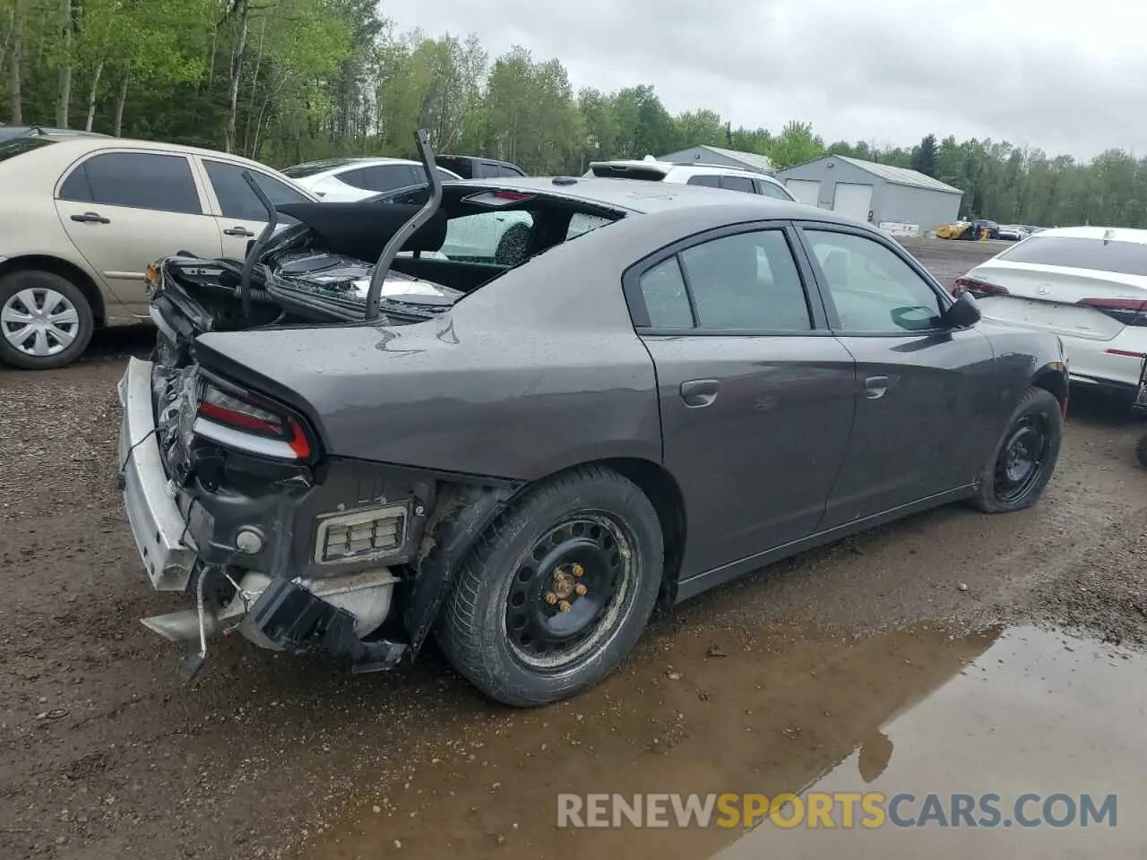 3 Photograph of a damaged car 2C3CDXKGXNH228566 DODGE CHARGER 2022