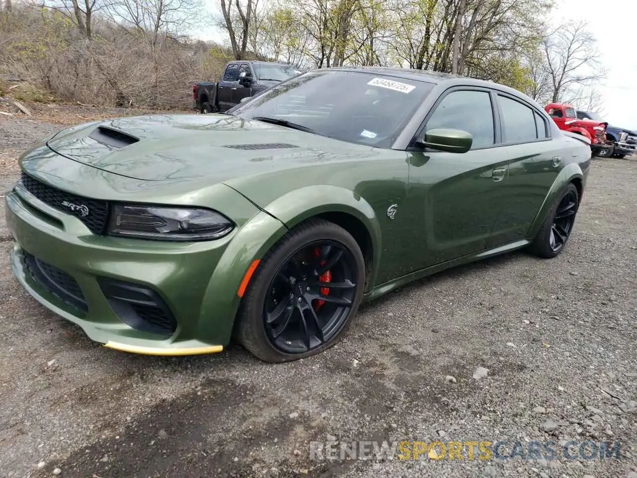 1 Photograph of a damaged car 2C3CDXL91NH194260 DODGE CHARGER 2022