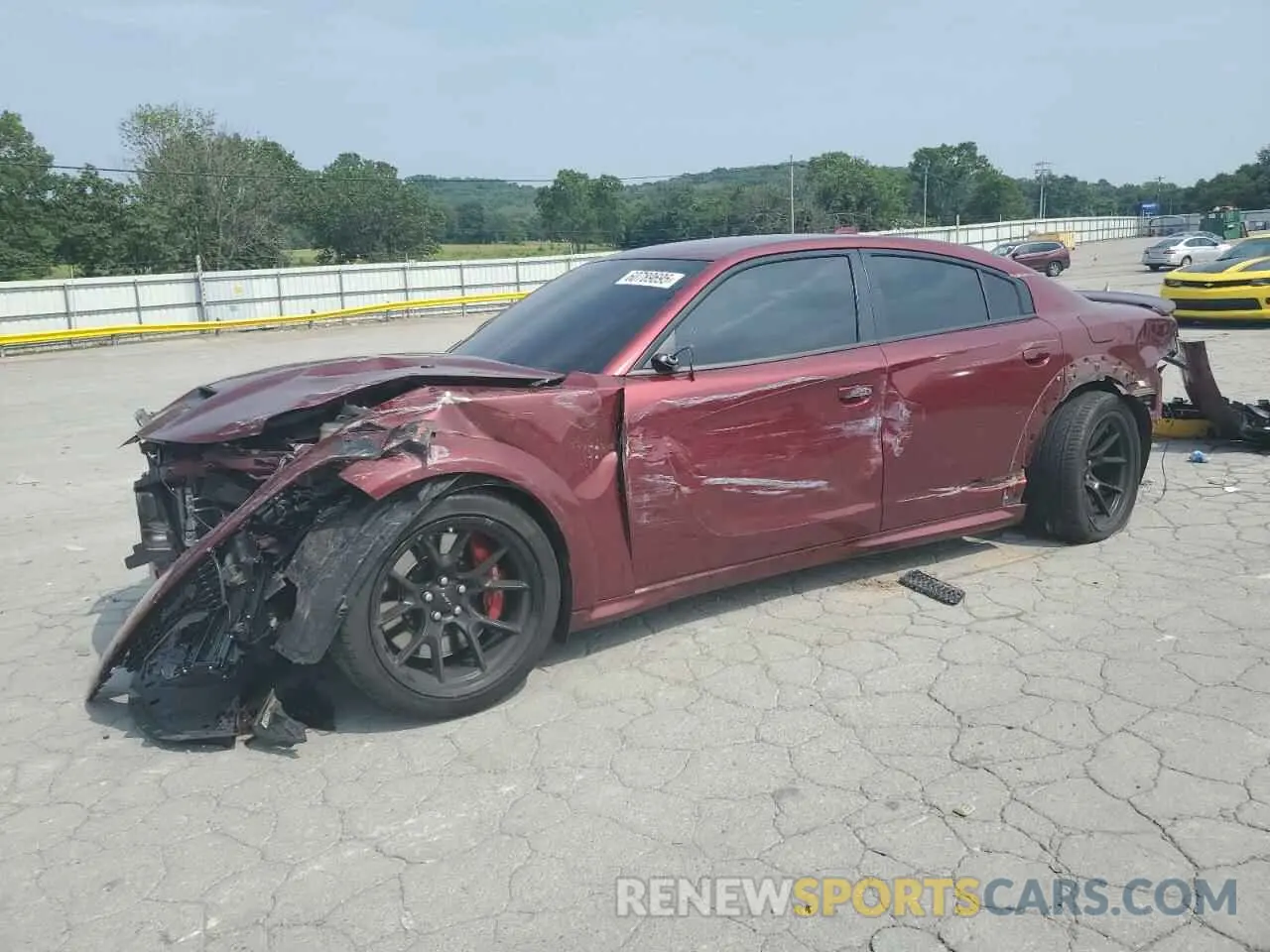 1 Photograph of a damaged car 2C3CDXL93NH104591 DODGE CHARGER 2022