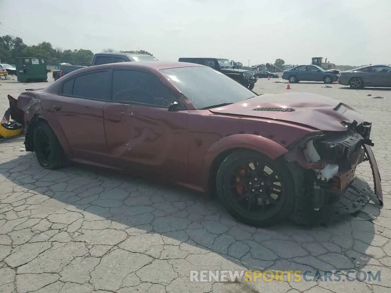 4 Photograph of a damaged car 2C3CDXL93NH104591 DODGE CHARGER 2022