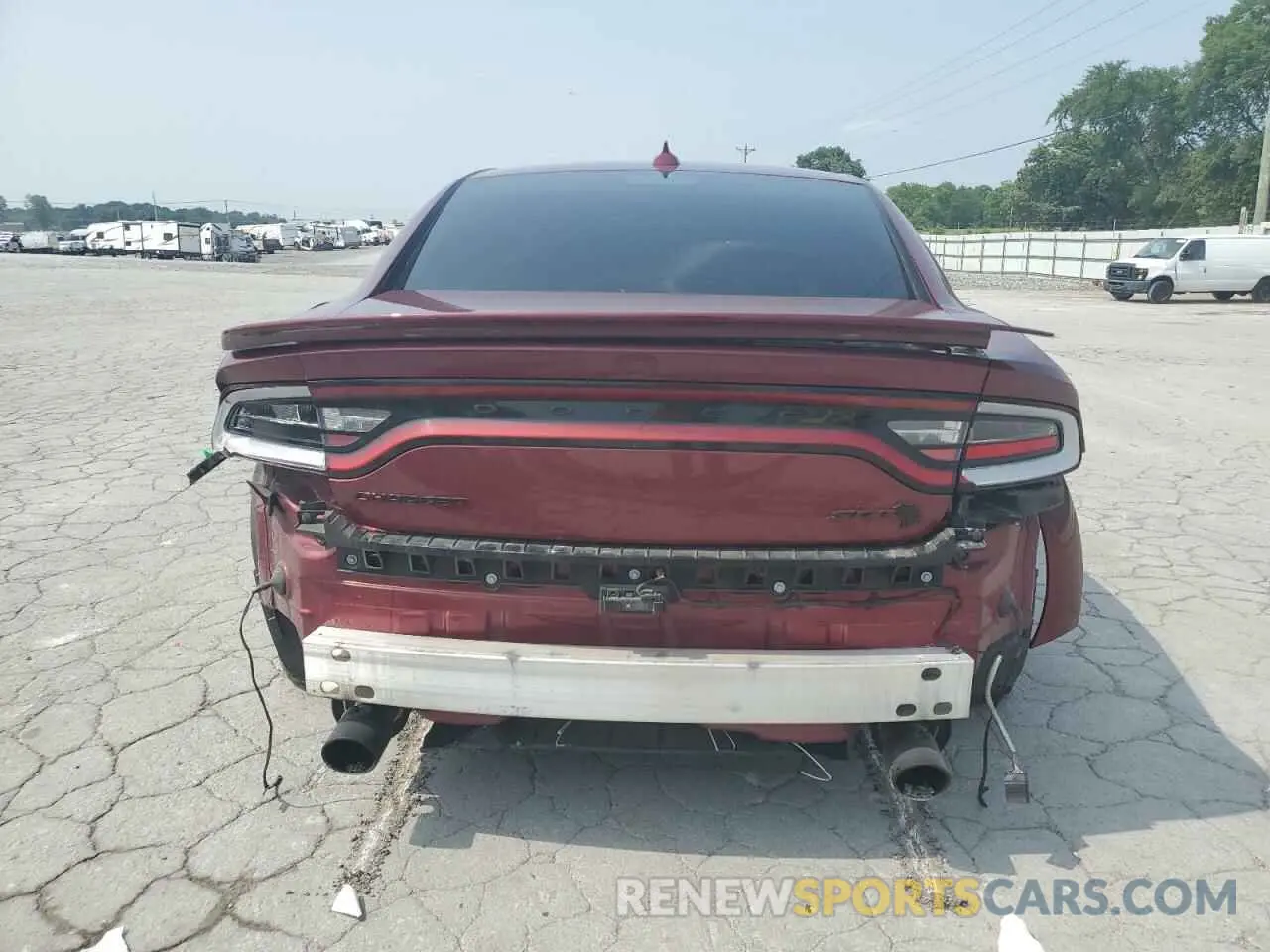 6 Photograph of a damaged car 2C3CDXL93NH104591 DODGE CHARGER 2022