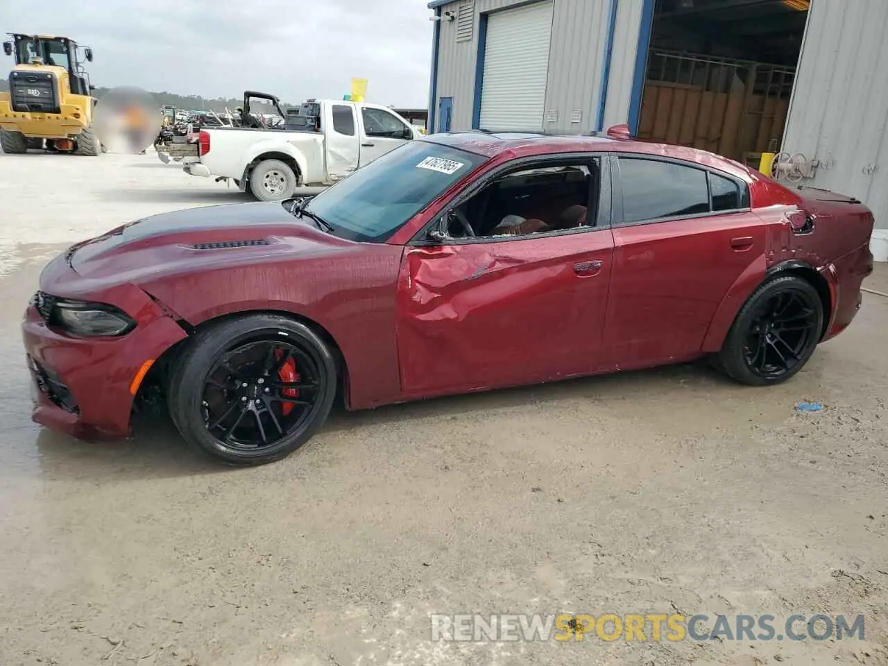 1 Photograph of a damaged car 2C3CDXL94NH102719 DODGE CHARGER 2022