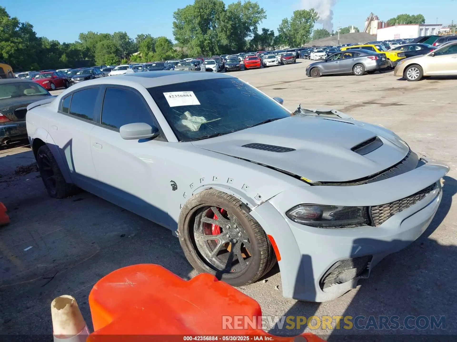 1 Photograph of a damaged car 2C3CDXL99NH124005 DODGE CHARGER 2022
