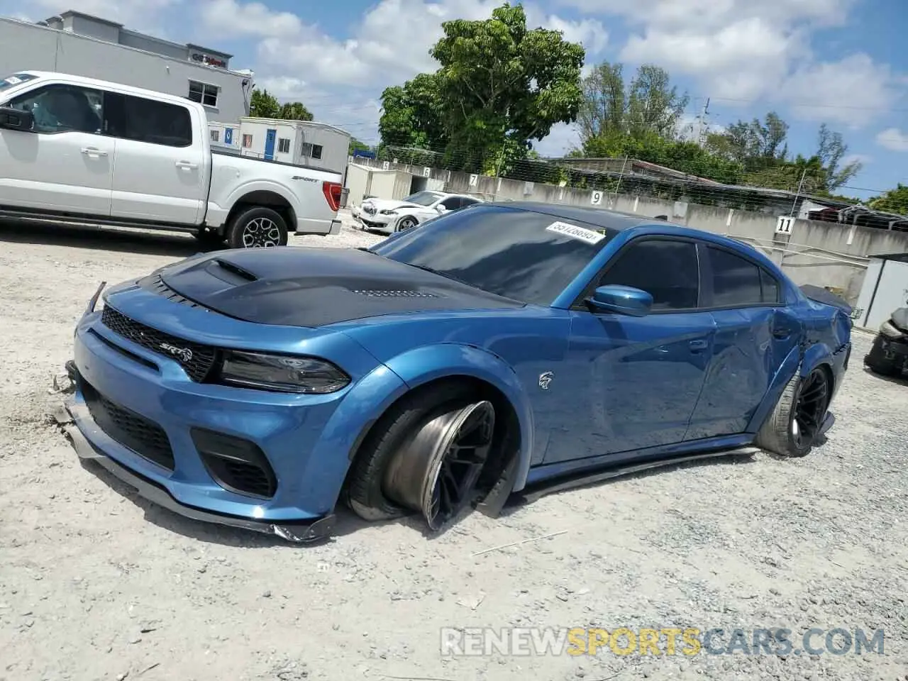 1 Photograph of a damaged car 2C3CDXL9XNH163976 DODGE CHARGER 2022