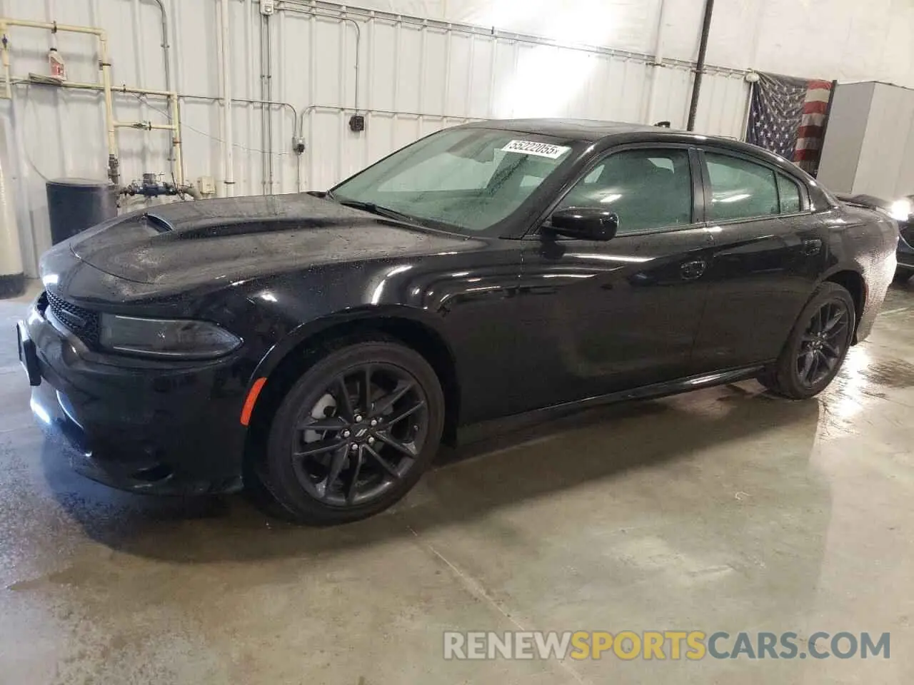 1 Photograph of a damaged car 2C3CDXMG0NH177883 DODGE CHARGER 2022