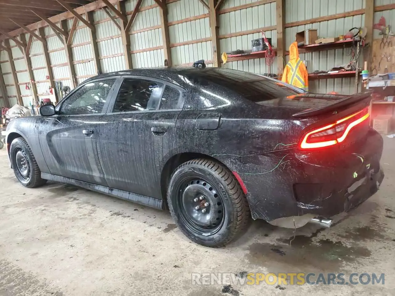 2 Photograph of a damaged car 2C3CDXMG1NH147890 DODGE CHARGER 2022