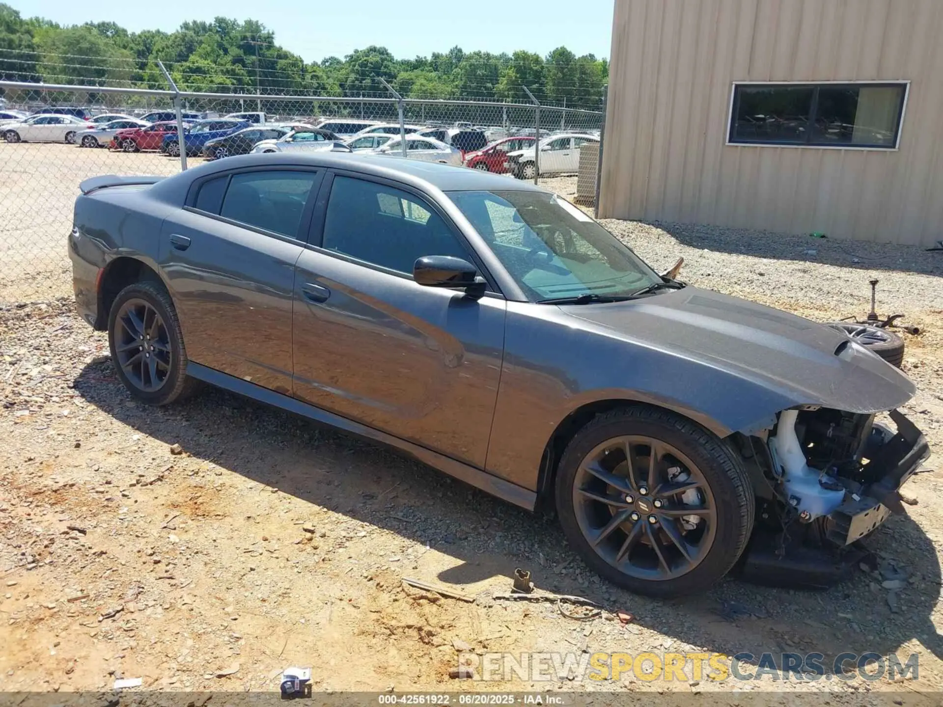 1 Photograph of a damaged car 2C3CDXMG3NH150662 DODGE CHARGER 2022