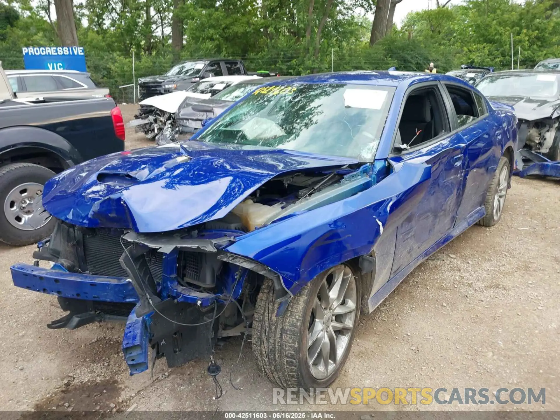 2 Photograph of a damaged car 2C3CDXMG4NH146734 DODGE CHARGER 2022