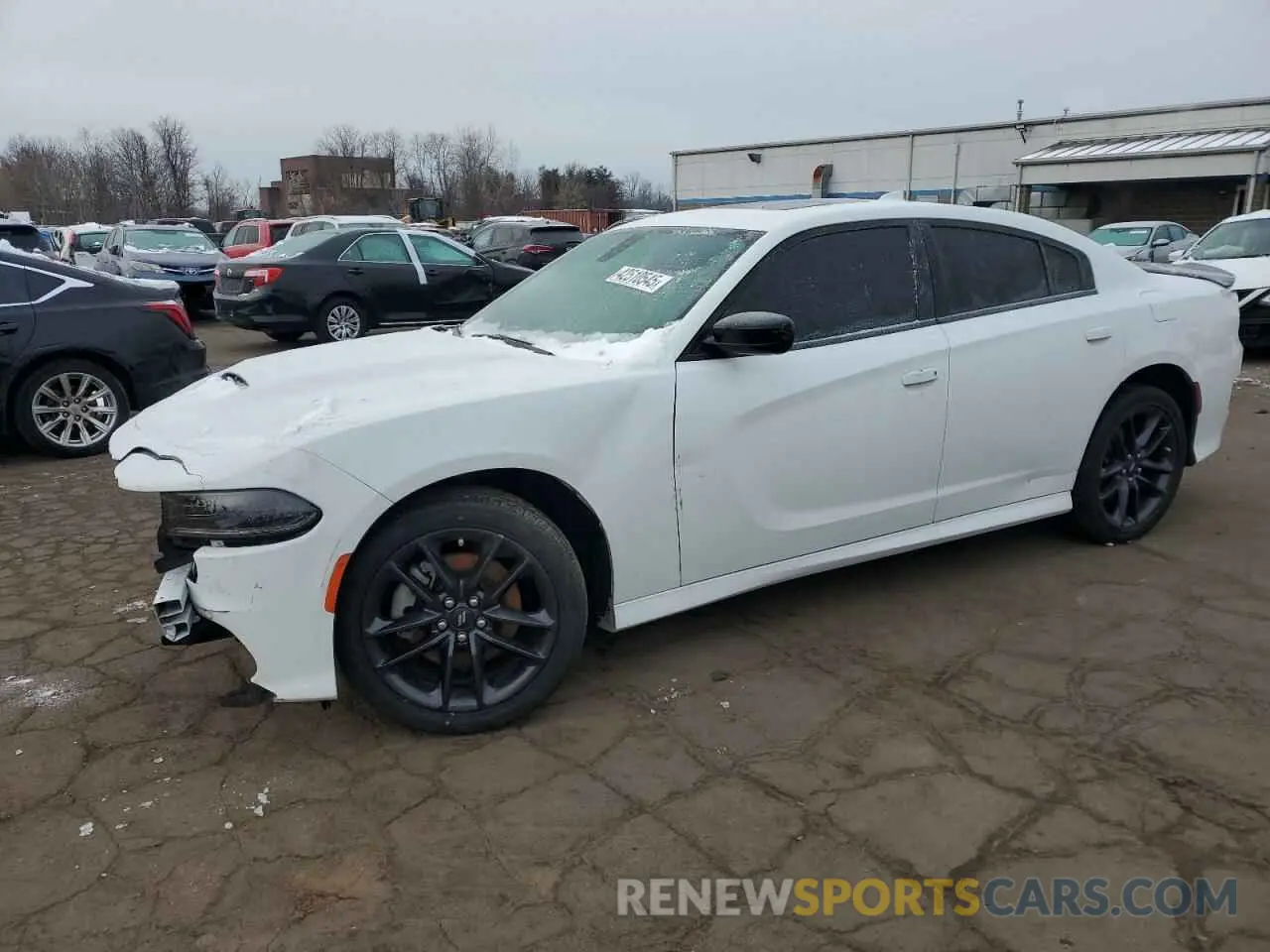 1 Photograph of a damaged car 2C3CDXMG5NH117243 DODGE CHARGER 2022