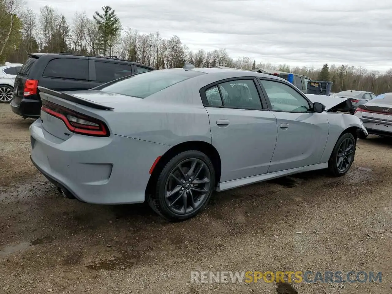 3 Photograph of a damaged car 2C3CDXMG5NH147777 DODGE CHARGER 2022