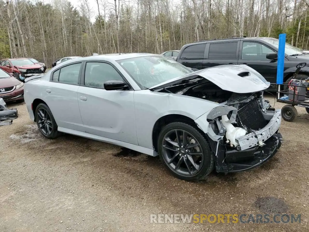 4 Photograph of a damaged car 2C3CDXMG5NH147777 DODGE CHARGER 2022