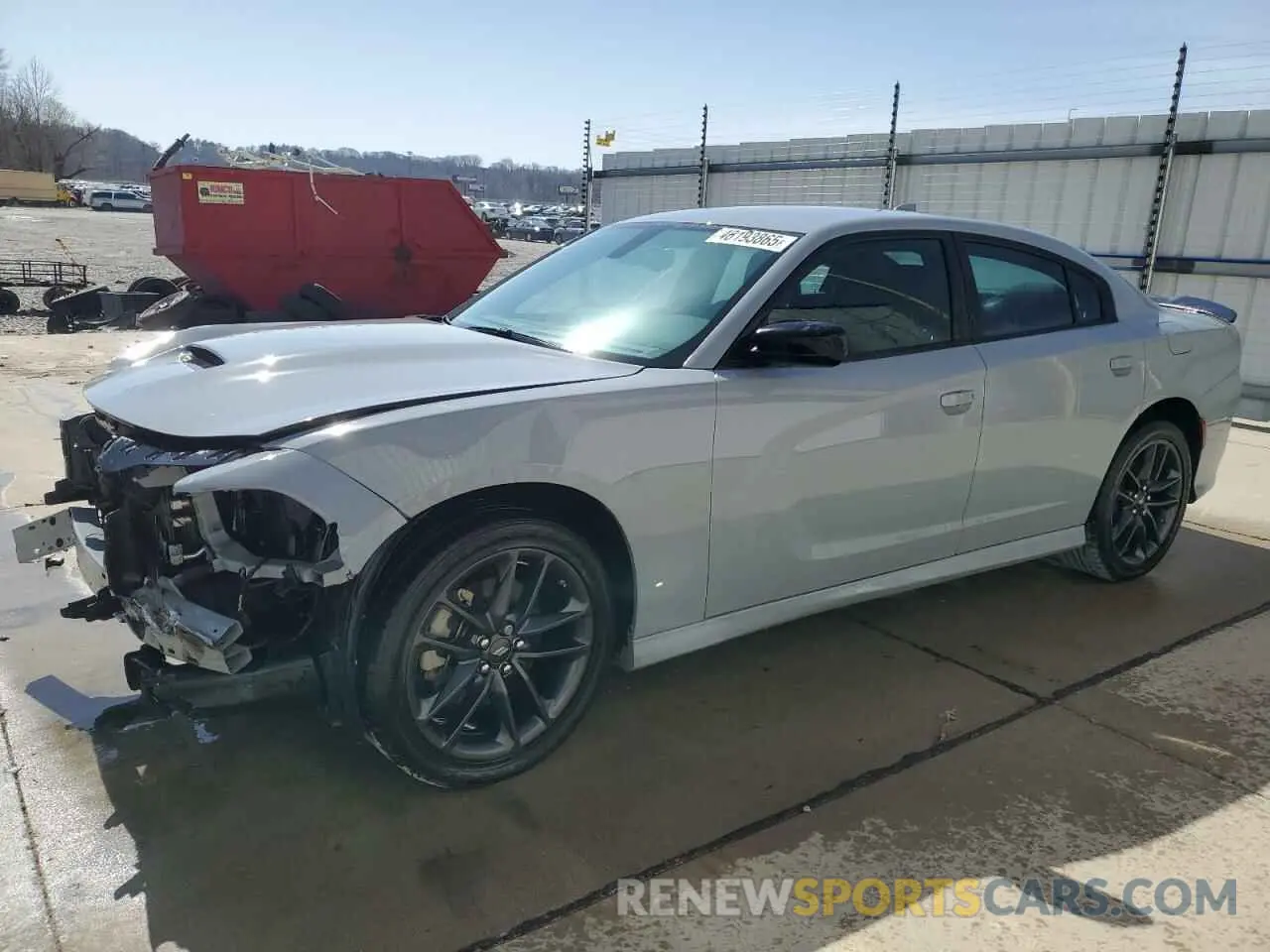 1 Photograph of a damaged car 2C3CDXMG7NH174138 DODGE CHARGER 2022