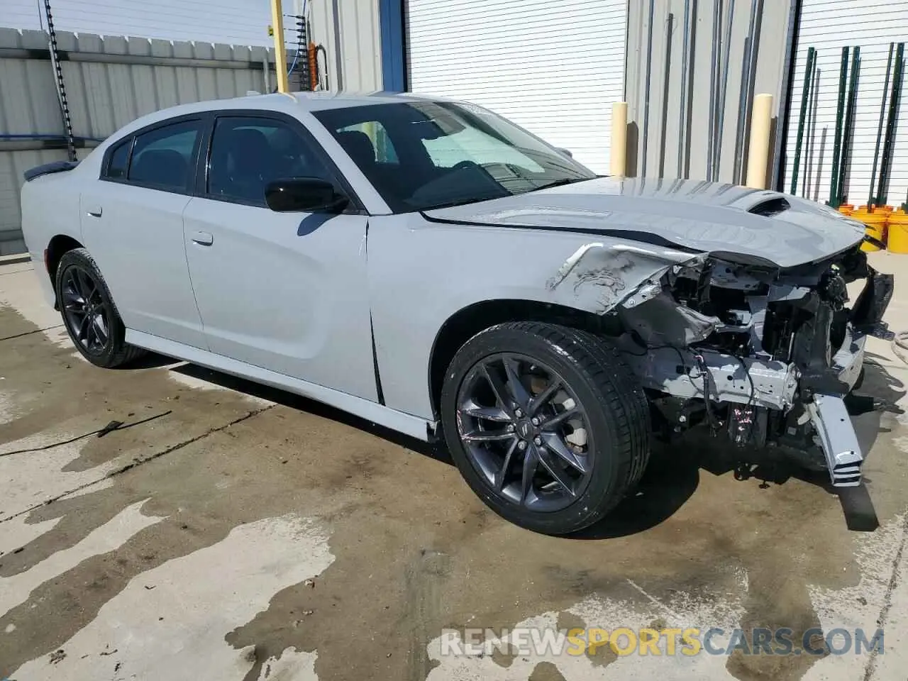 4 Photograph of a damaged car 2C3CDXMG7NH174138 DODGE CHARGER 2022