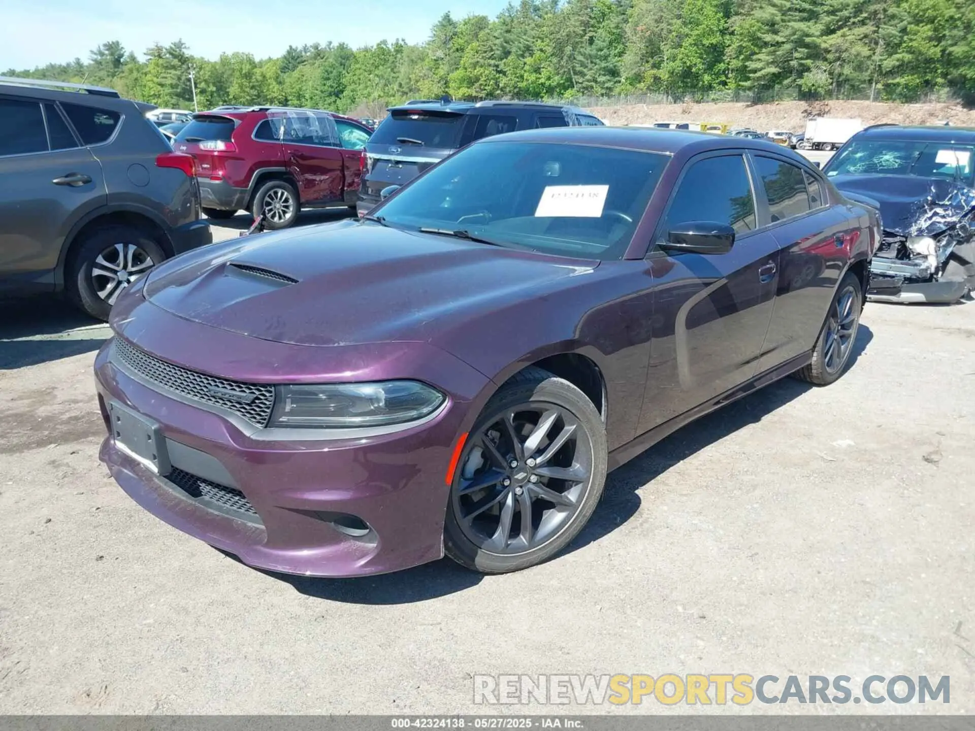 2 Photograph of a damaged car 2C3CDXMG9NH158507 DODGE CHARGER 2022