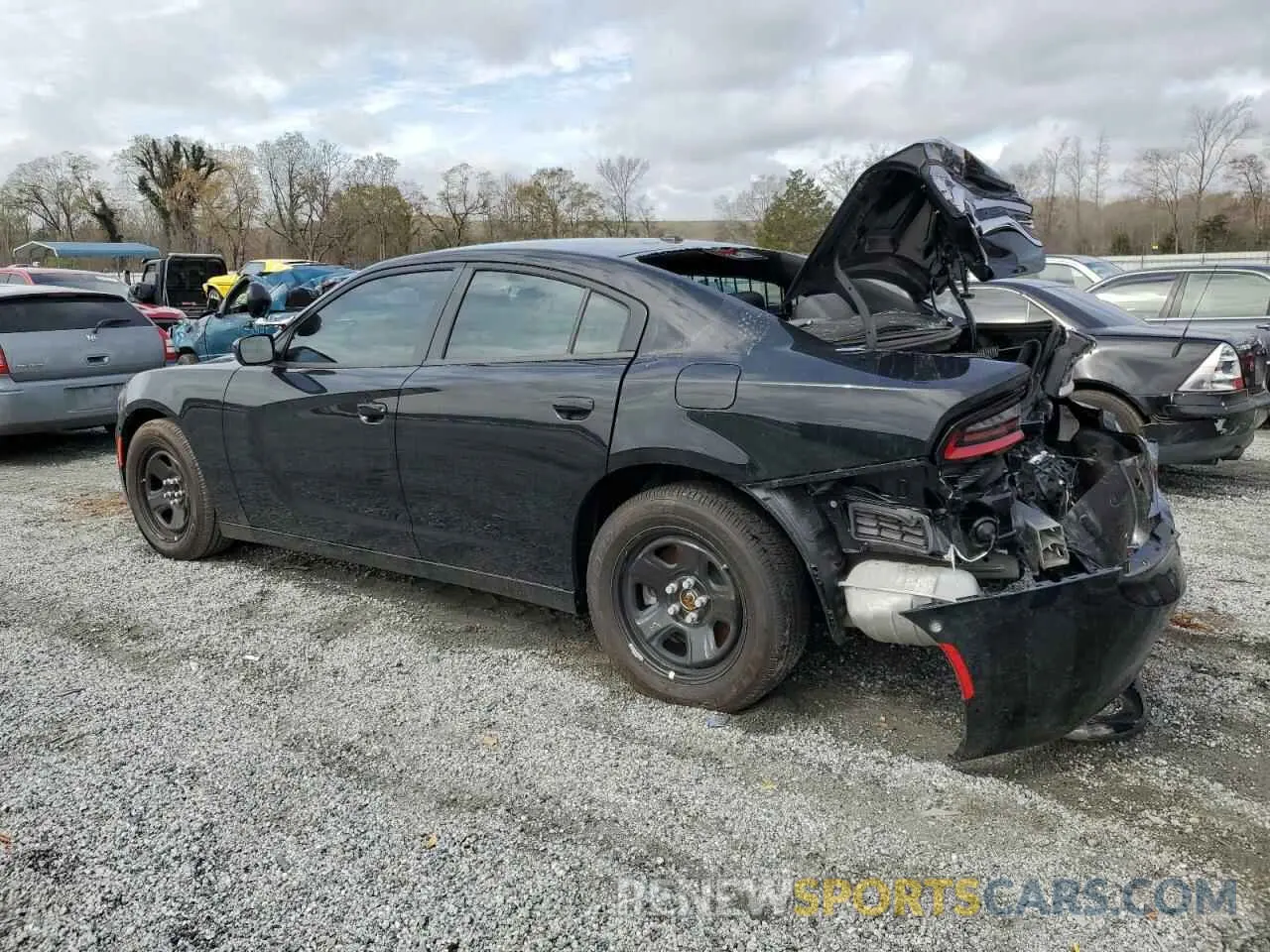 2 Photograph of a damaged car 2C3CDXAT5PH522975 DODGE CHARGER 2023