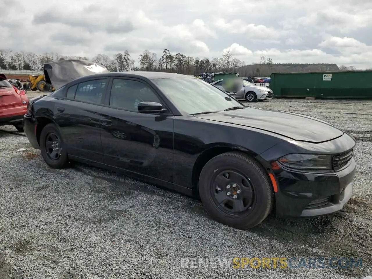 4 Photograph of a damaged car 2C3CDXAT5PH522975 DODGE CHARGER 2023