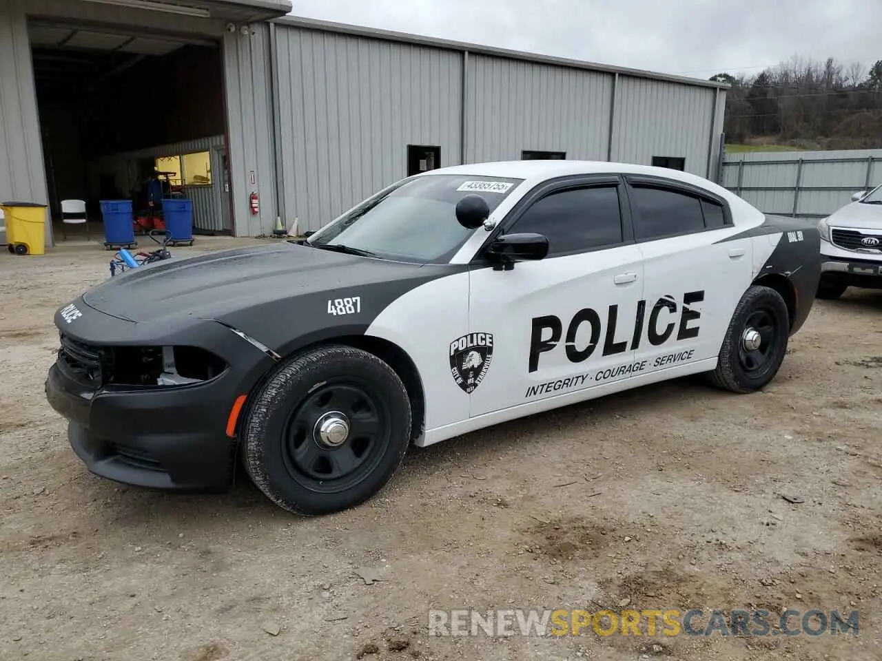 1 Photograph of a damaged car 2C3CDXAT8PH544887 DODGE CHARGER 2023