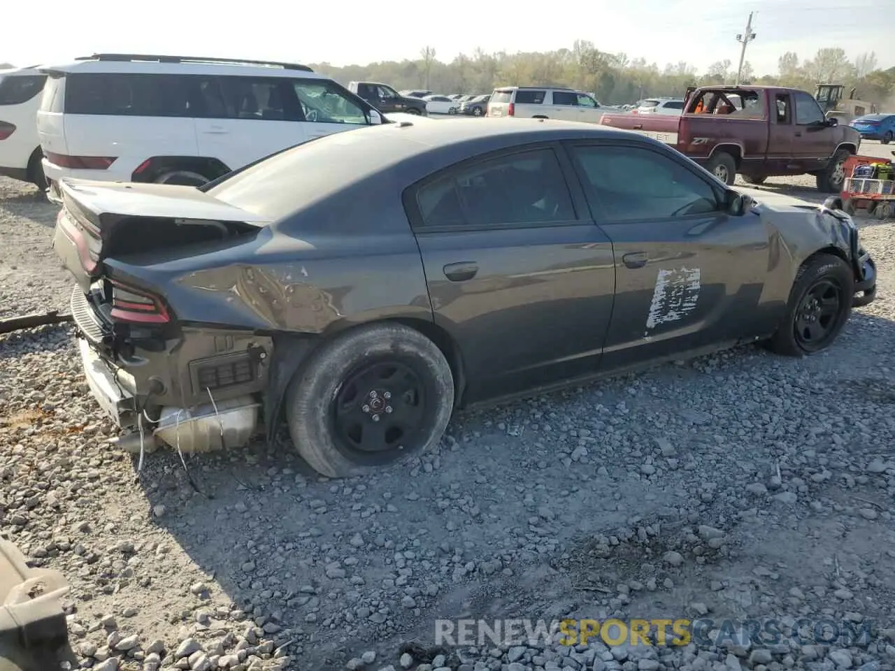 3 Photograph of a damaged car 2C3CDXAT8PH627574 DODGE CHARGER 2023