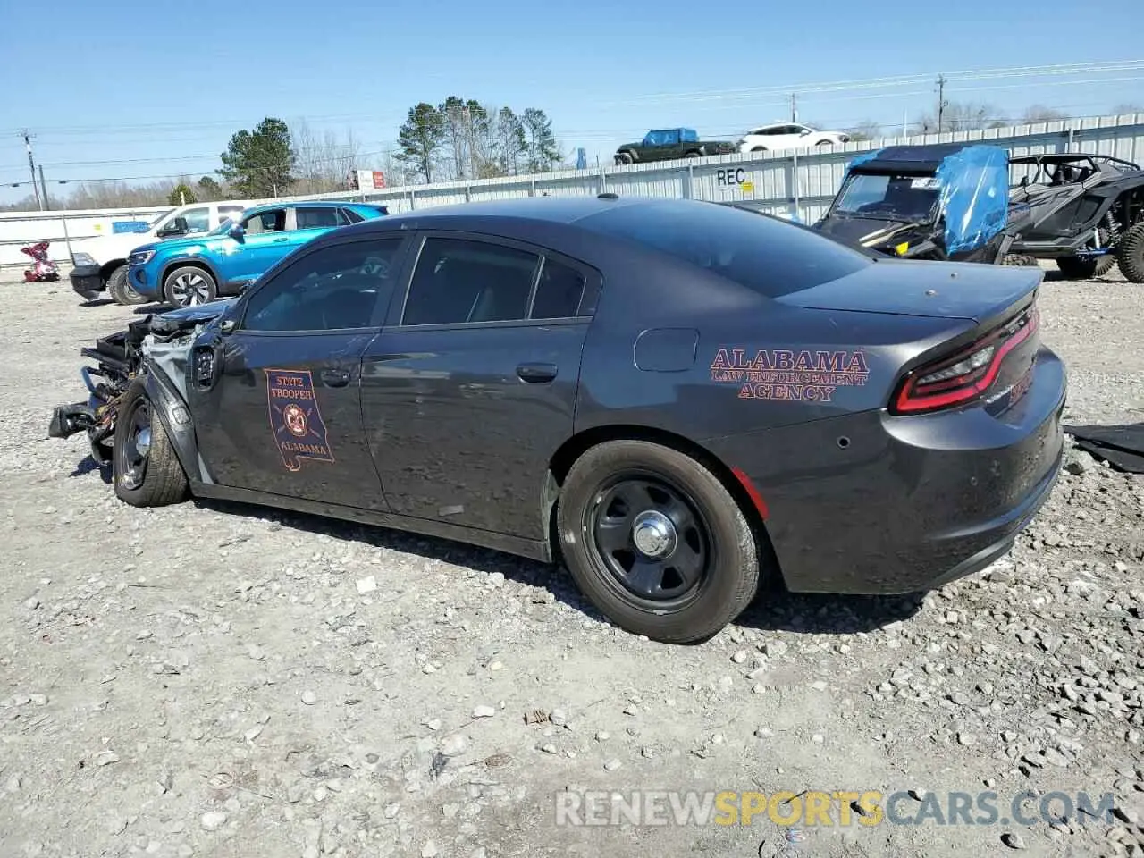 2 Photograph of a damaged car 2C3CDXAT8PH627610 DODGE CHARGER 2023