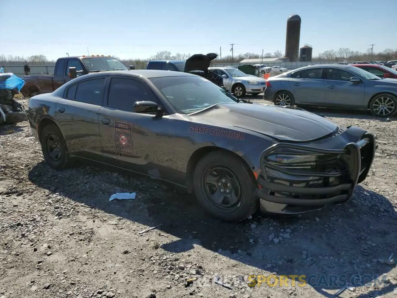 4 Photograph of a damaged car 2C3CDXAT8PH627610 DODGE CHARGER 2023