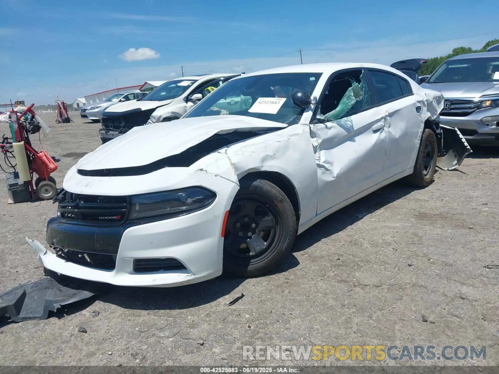 2 Photograph of a damaged car 2C3CDXAT9PH560516 DODGE CHARGER 2023