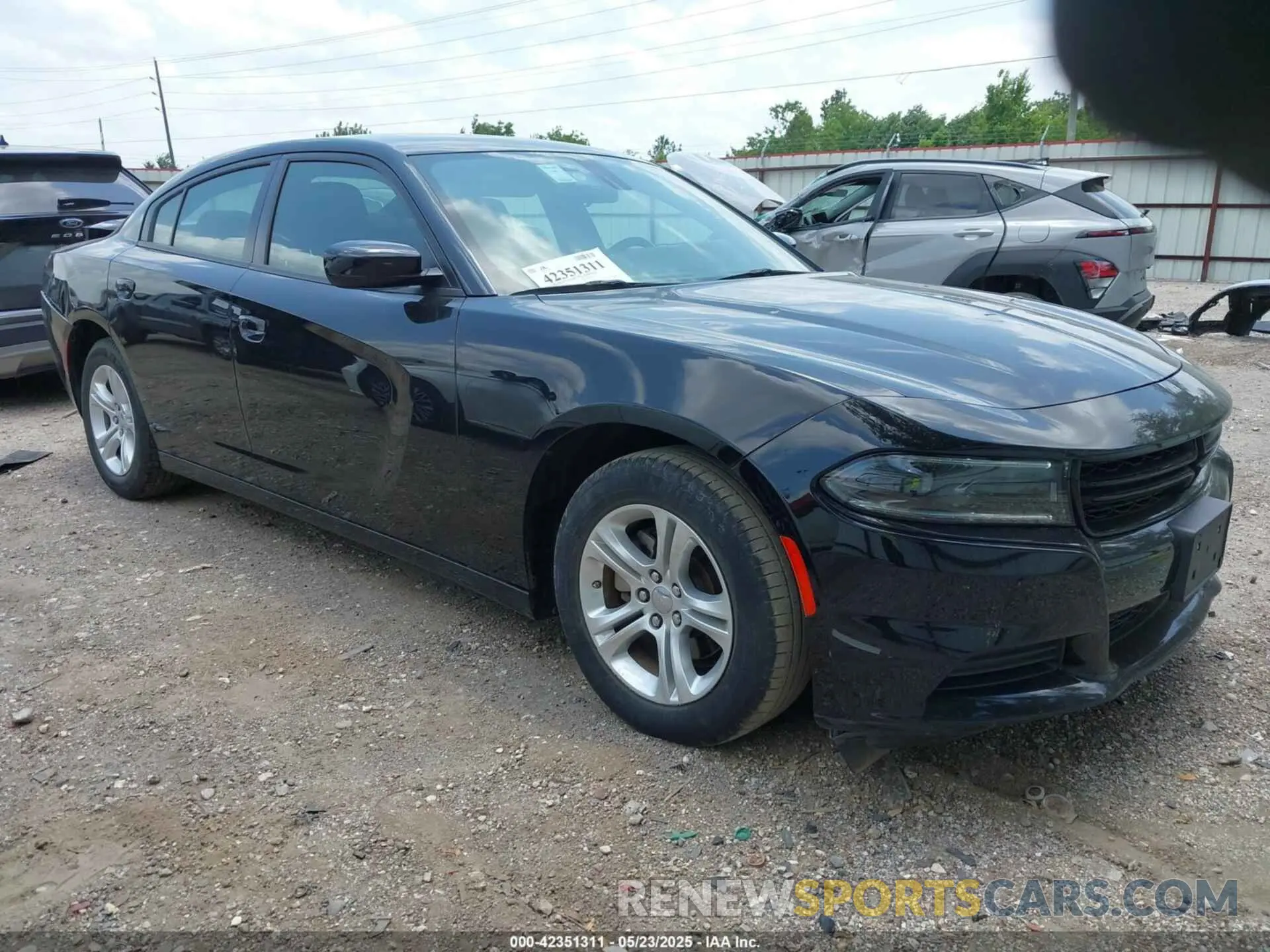 1 Photograph of a damaged car 2C3CDXBG0PH564343 DODGE CHARGER 2023