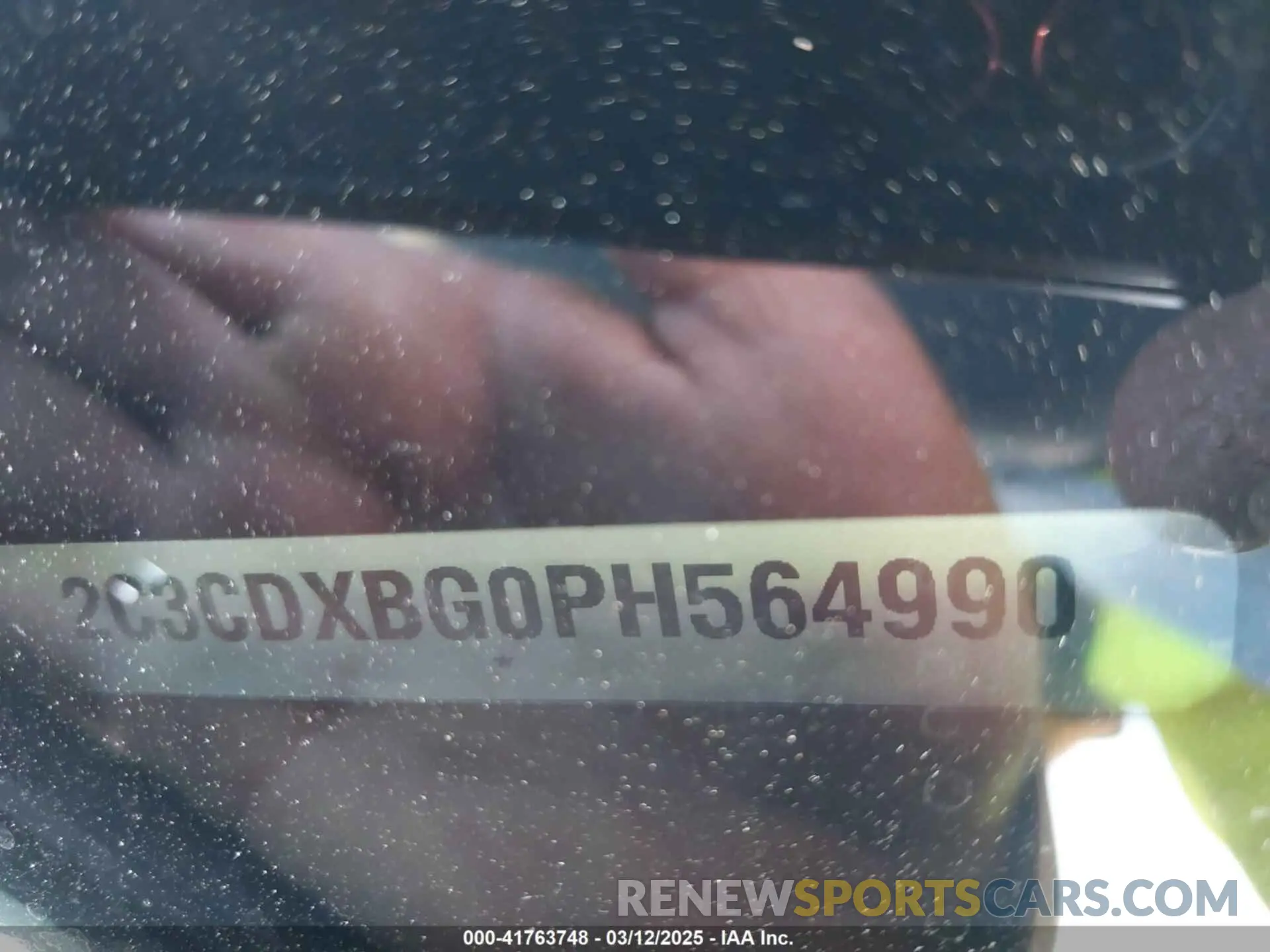 9 Photograph of a damaged car 2C3CDXBG0PH564990 DODGE CHARGER 2023