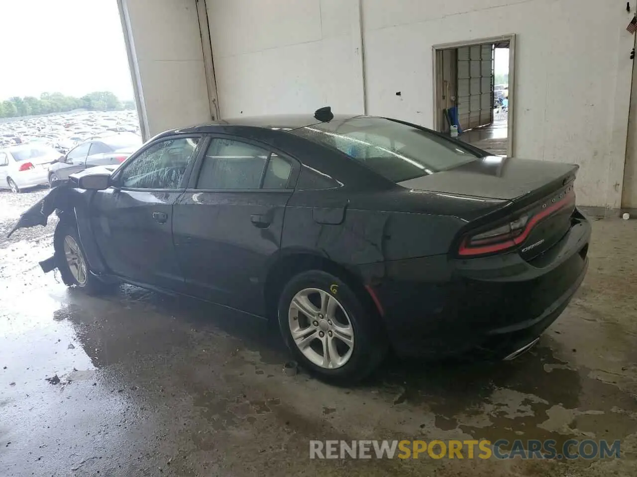 2 Photograph of a damaged car 2C3CDXBG0PH571681 DODGE CHARGER 2023