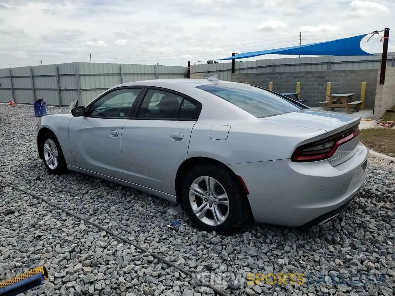 2 Photograph of a damaged car 2C3CDXBG0PH687883 DODGE CHARGER 2023